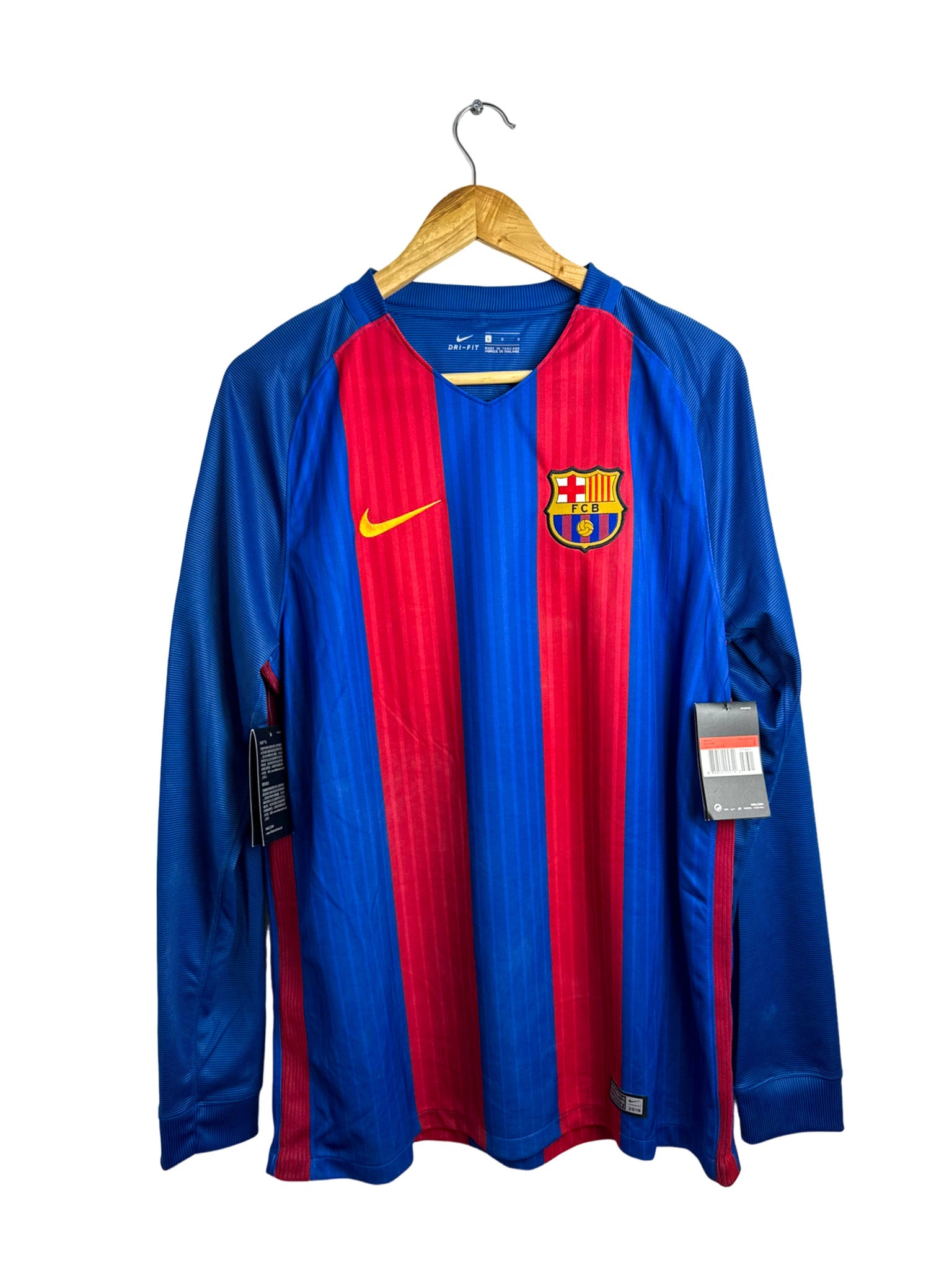 2016/2017 – Maillot Barcelone domicile *Manches Longues* [#10 Messi] – L