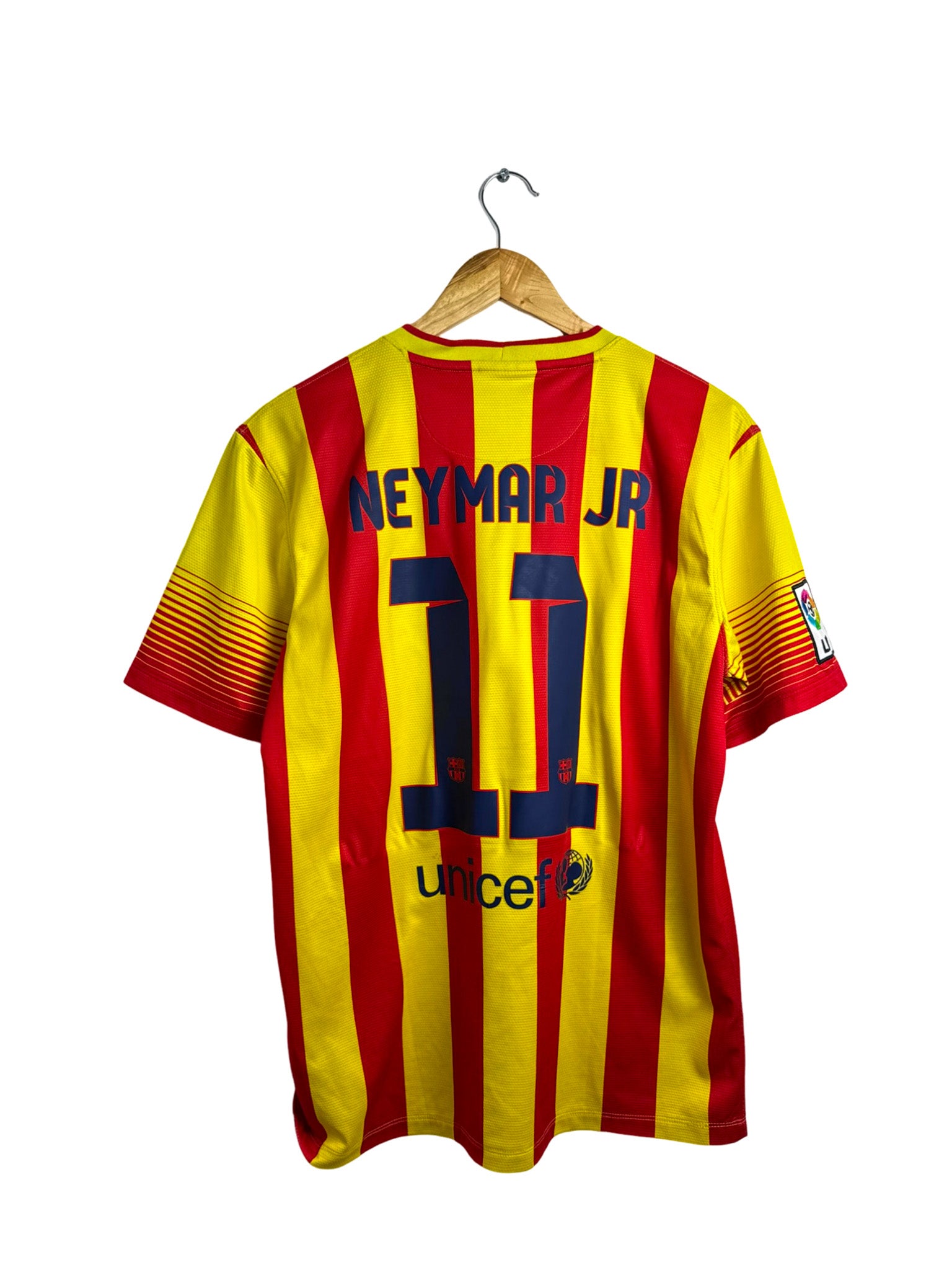 2013/2014 – Maillot FC Barcelone extérieur [#11 Neymar Jr] Nike – M