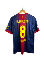 2012/2013 – Maillot FC Barcelone domicile [#8 A. Iniesta] – L