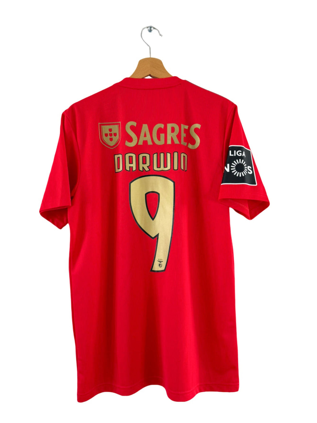 2021/2022 - Camiseta local del Benfica [#9 Darwin] - M