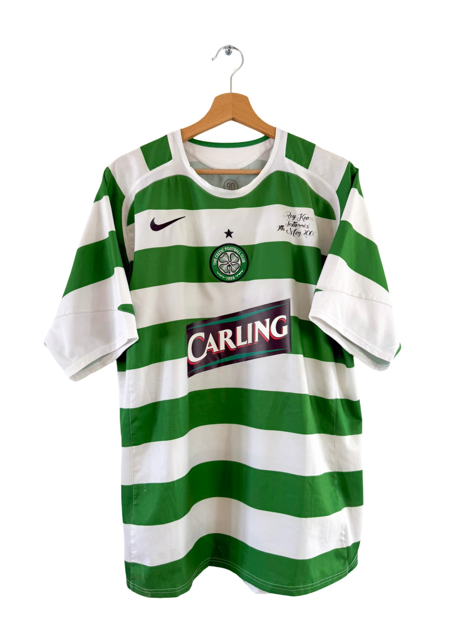 2005/2006 - Camiseta local del Celtic Glasgow [#16 Keane] - L