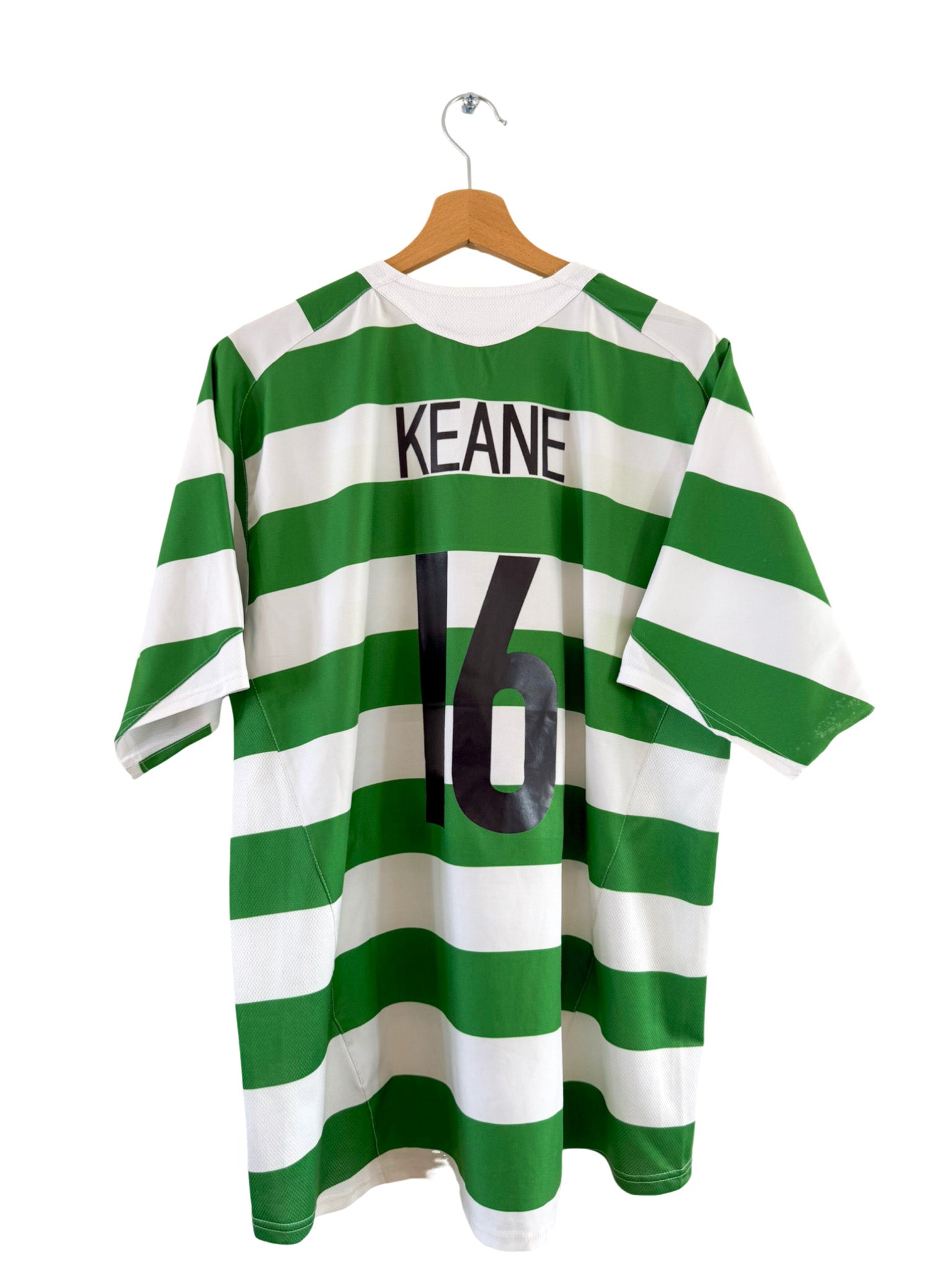 2005/2006 - Camiseta local del Celtic Glasgow [#16 Keane] Nike - Talla L