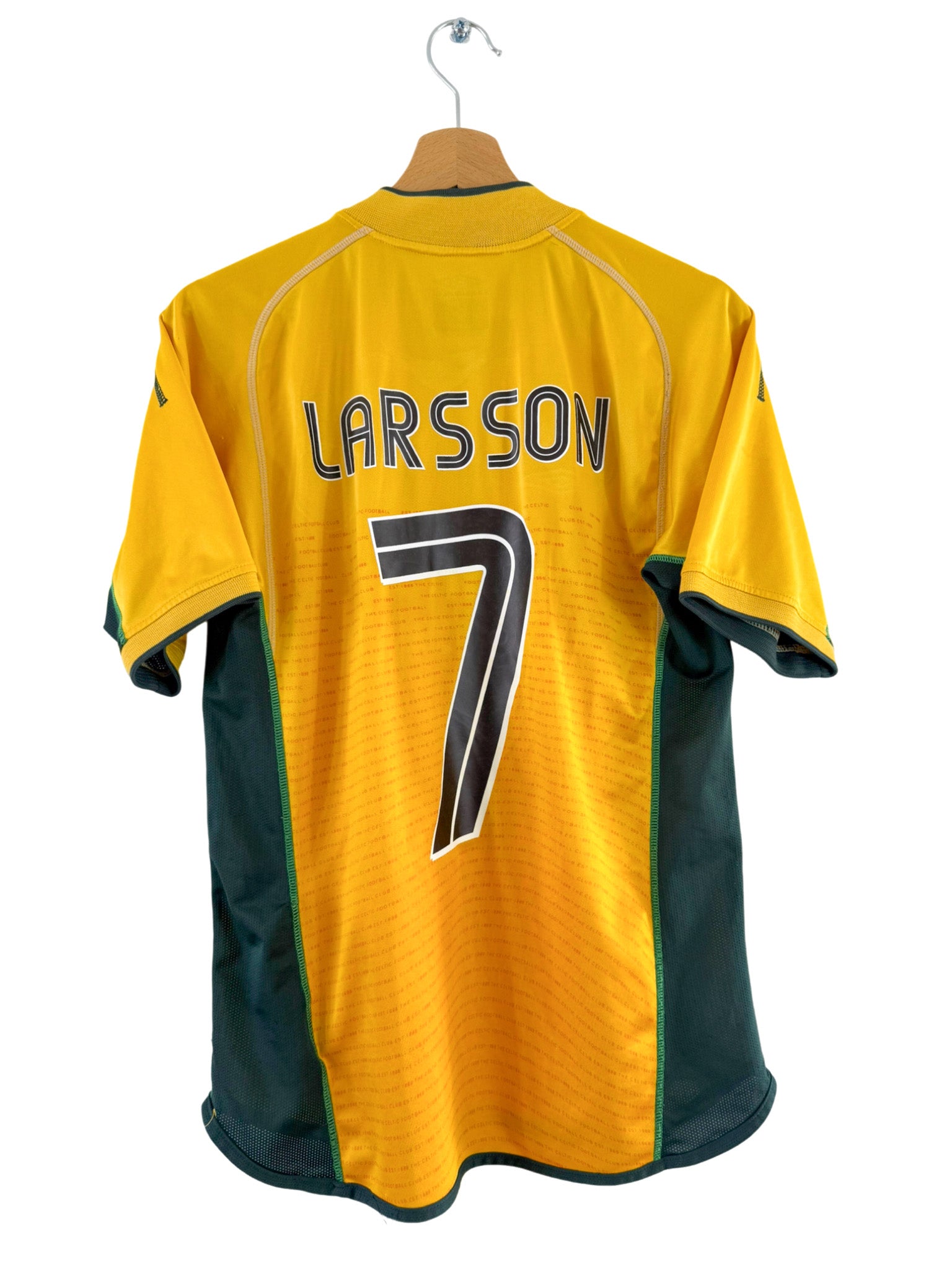2001/2002 - Camiseta visitante del Celtic Glasgow [#7 Larsson] - S