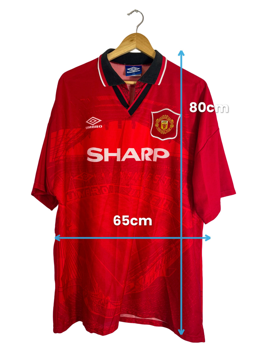 1994/1995 - Maillot Manchester United domicile - XXL
