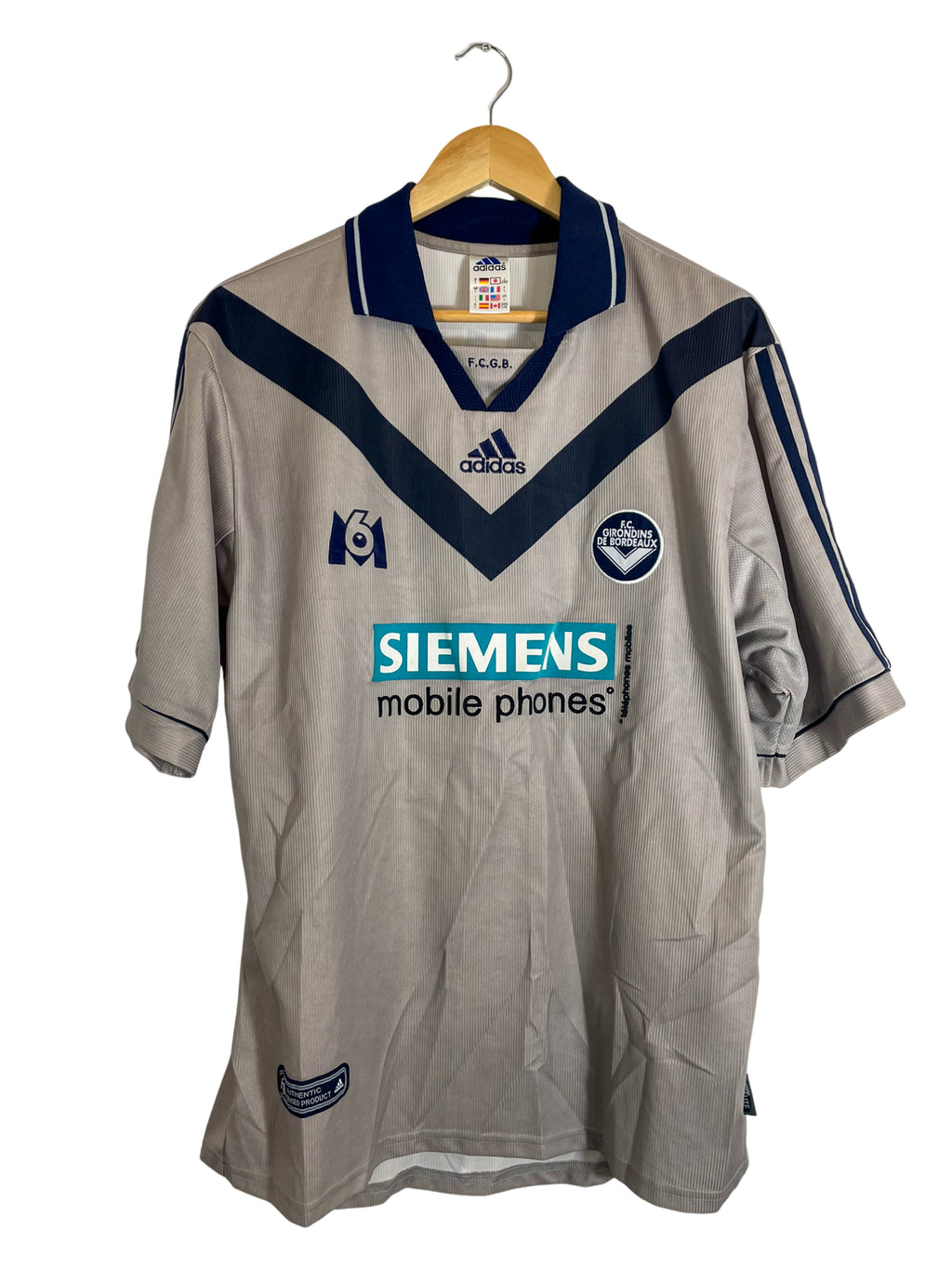 2000/2001 - Maillot Bordeaux extérieur [#26 DUGARRY] - L