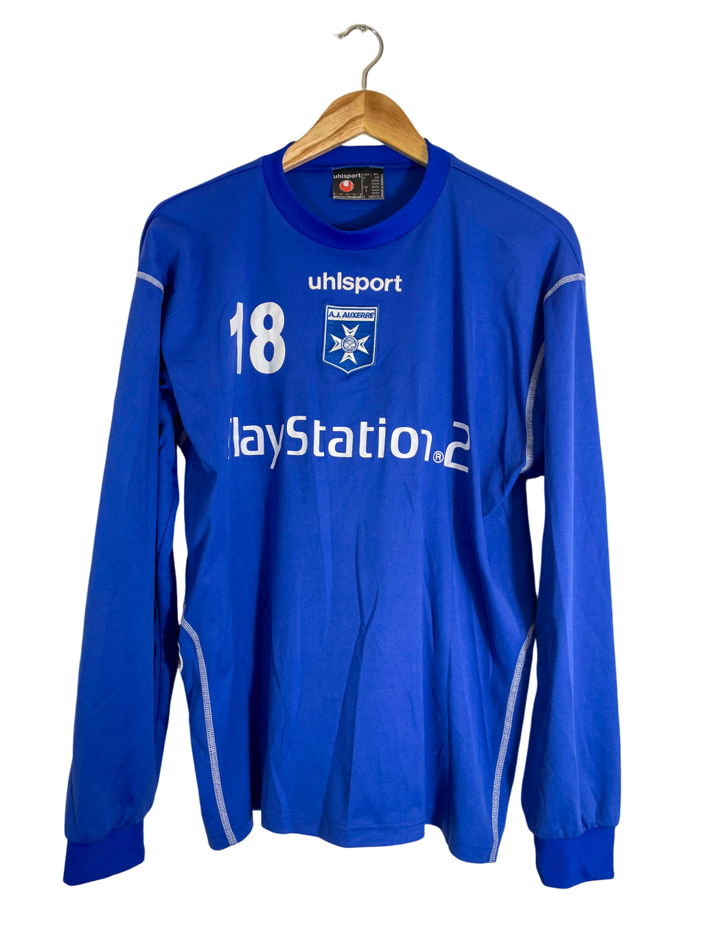 2004/2005 – Maillot d’entraînement AJ Auxerre *Match Issue* [#18 Lionel Mathis] – L