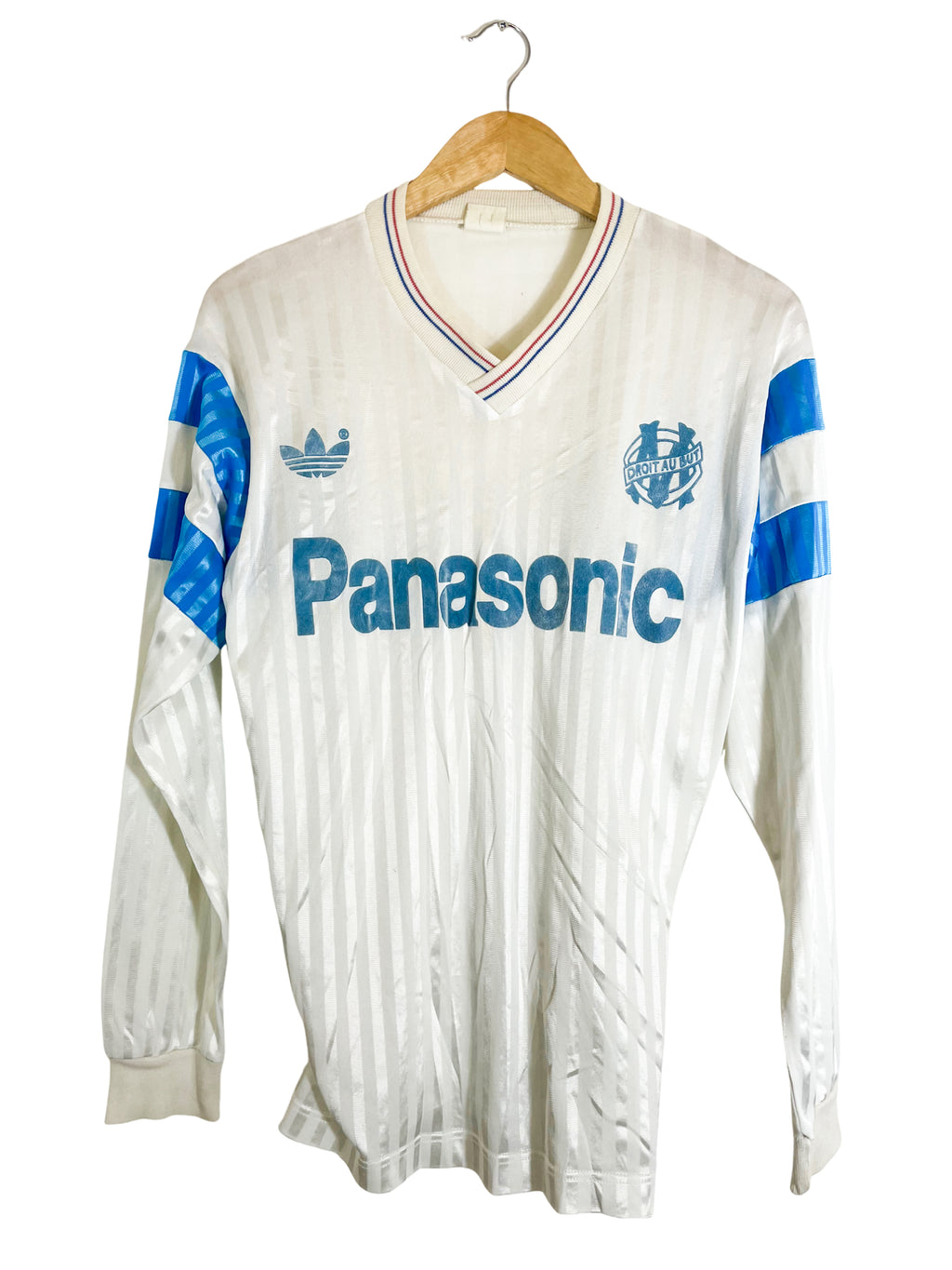 1990/1991 – Olympique de Marseille Home Shirt *Long Sleeved* – M
