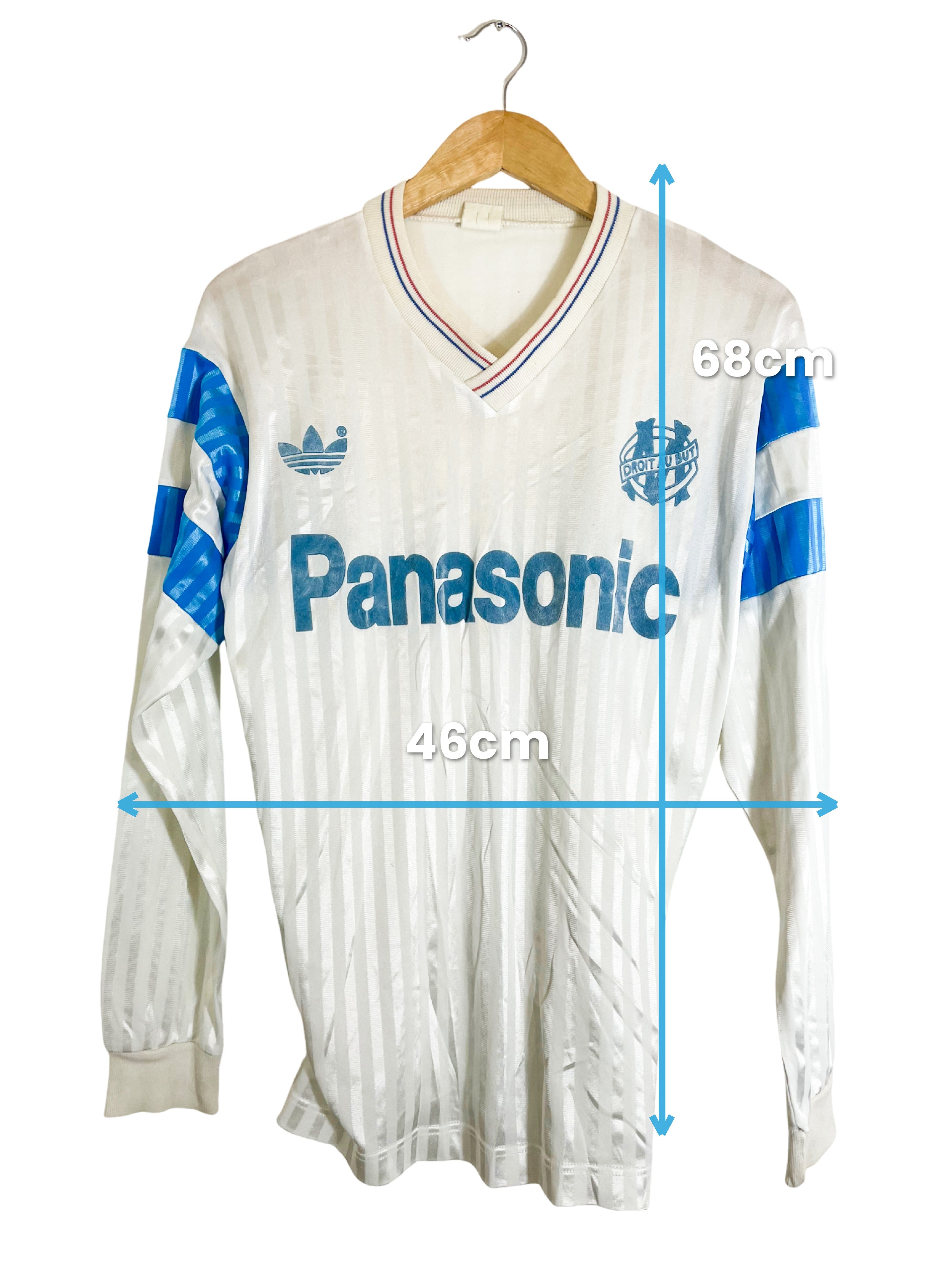 1990/1991 – Olympique de Marseille Home Shirt *Long Sleeved* – M