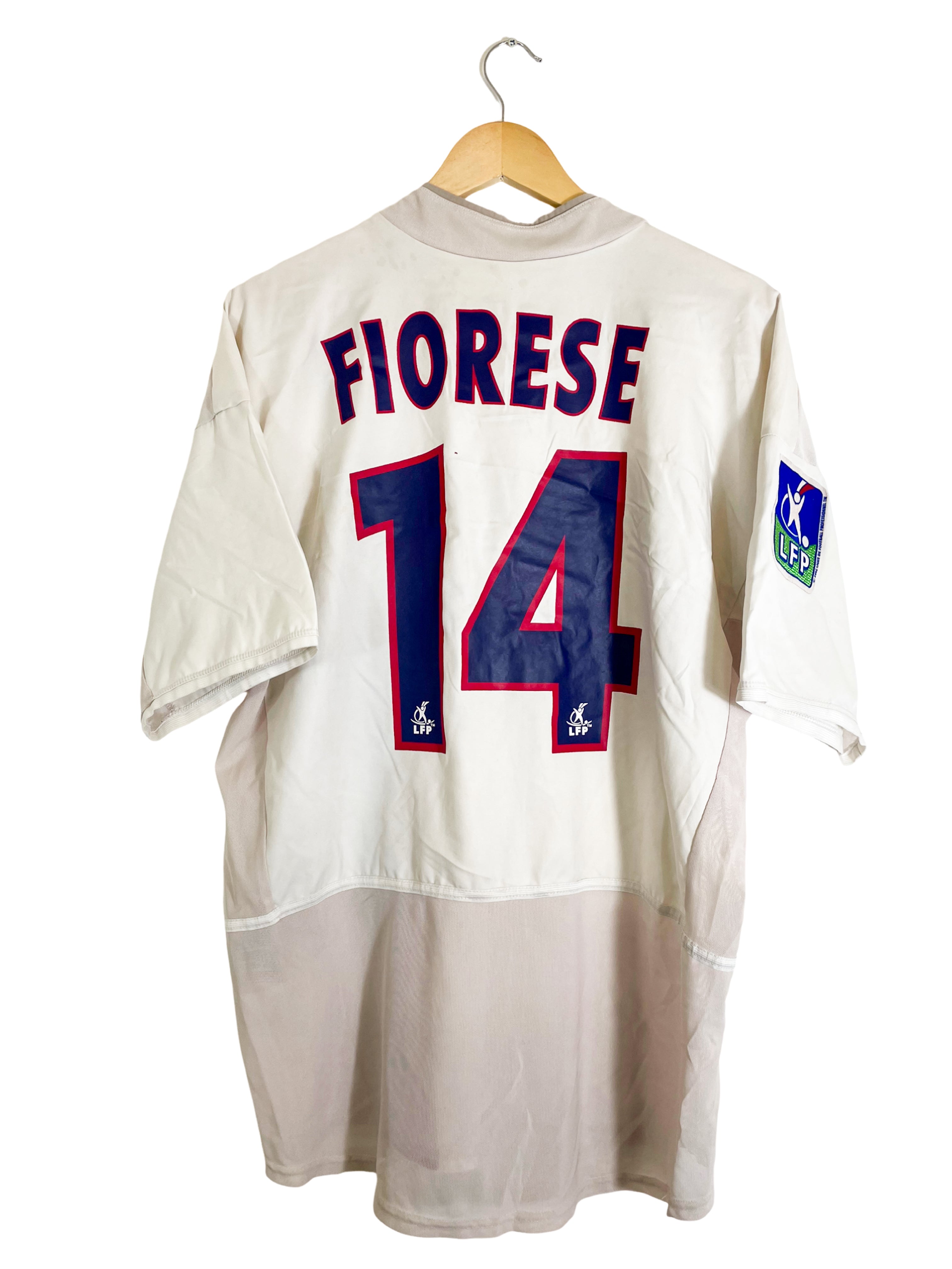 2002/03 – Maillot PSG Extérieur [#14 Fiorèse] – L