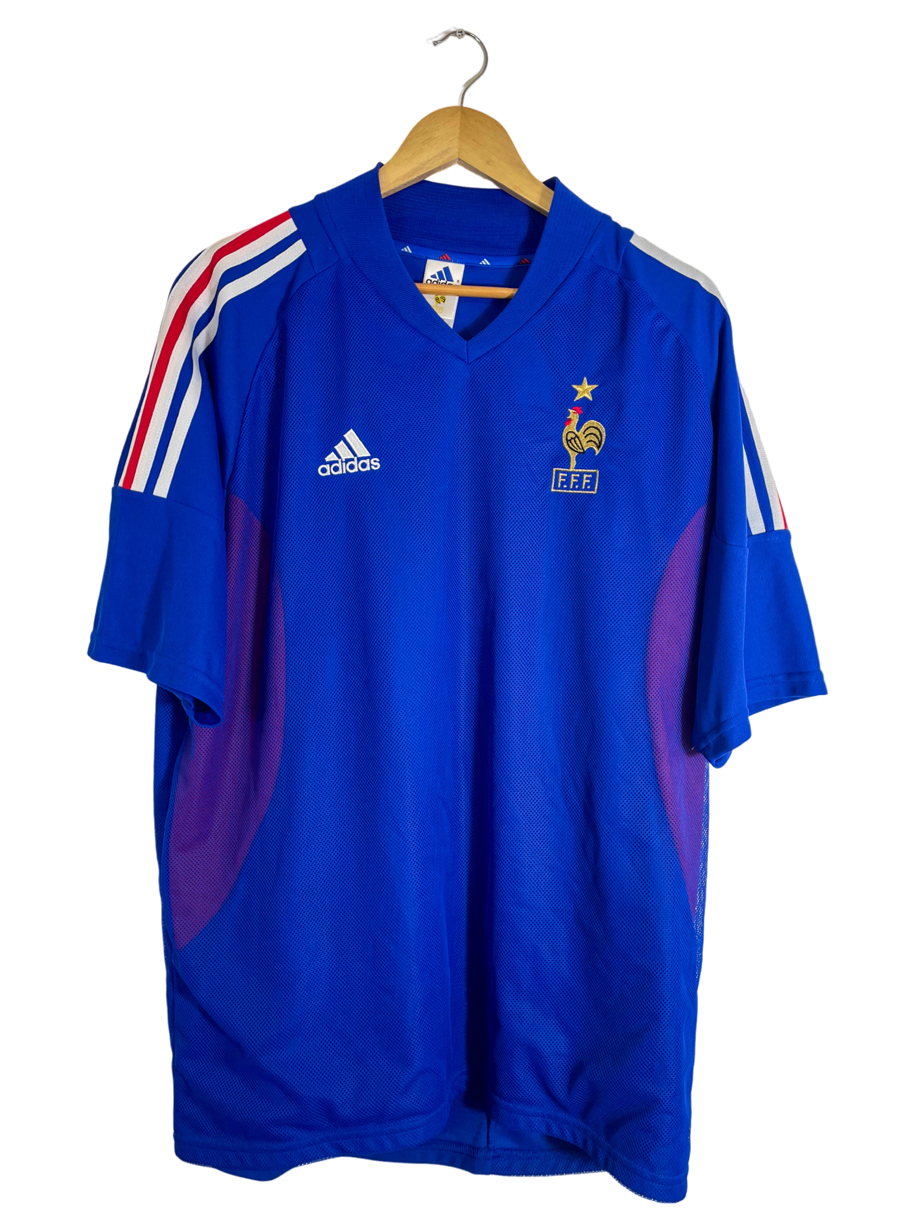 2002 – France Home Shirt [#10 Zidane] – XL