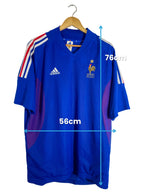 2002 – France Home Shirt [#10 Zidane] – XL