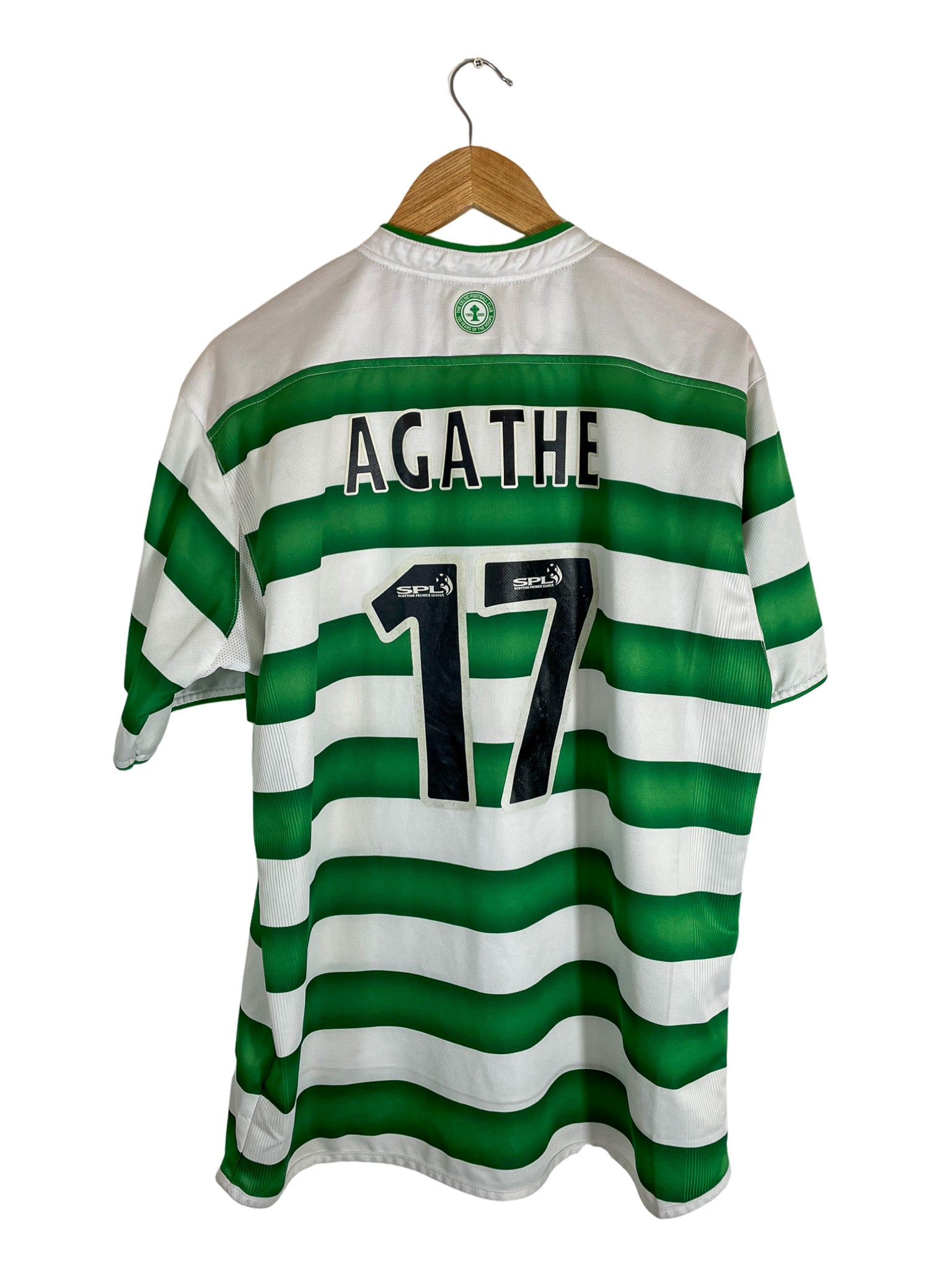 2003/2004 - Maillot Celtic domicile [#17 AGATHE] - XL