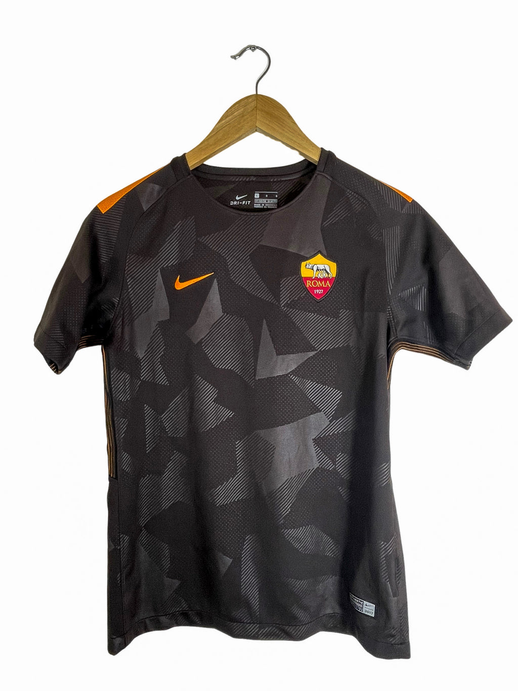 2017/2018 - Maillot AS Roma third - 12/13 ans