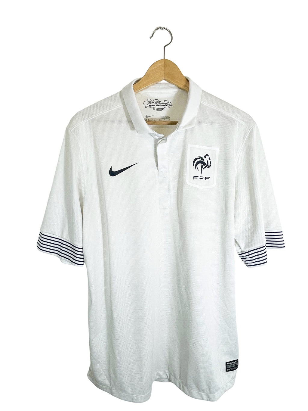 2012 - Maillot France domicile *Stock Pro* équipe jeune - L
