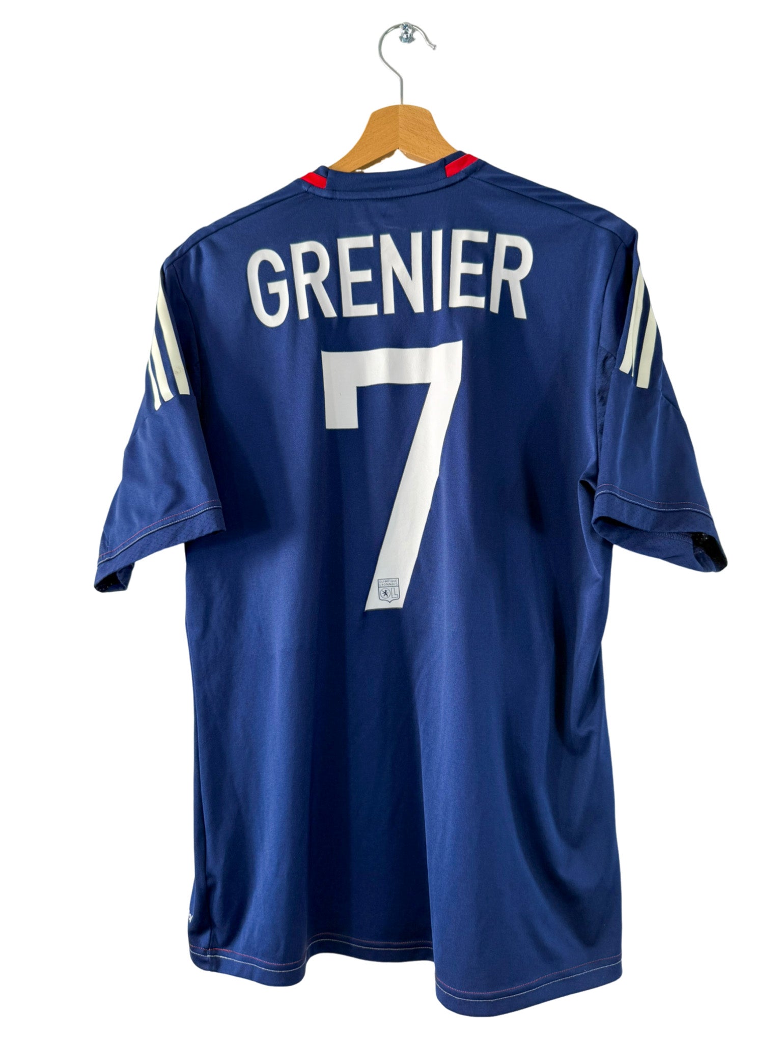 Maillot Olympique Lyonnais 2013-2014 Europe 3e Veolia Adidas 14 Ans Bleu Maillot Olympique Lyonnais 2013-2014 Europe 3e Veolia Adidas 14 Ans Bleu
