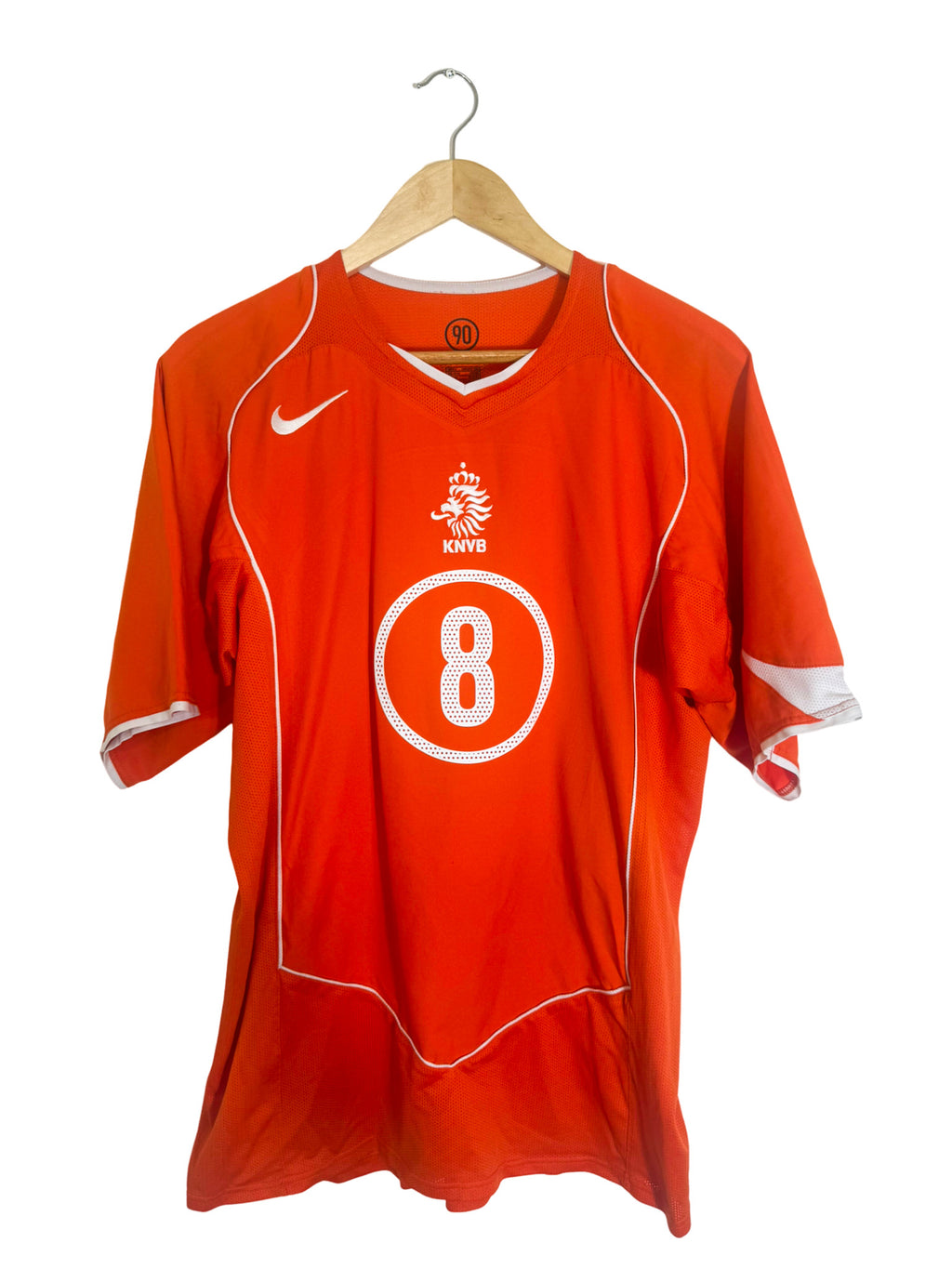 2004 – Maillot Pays-Bas domicile [#8 Davids] – L