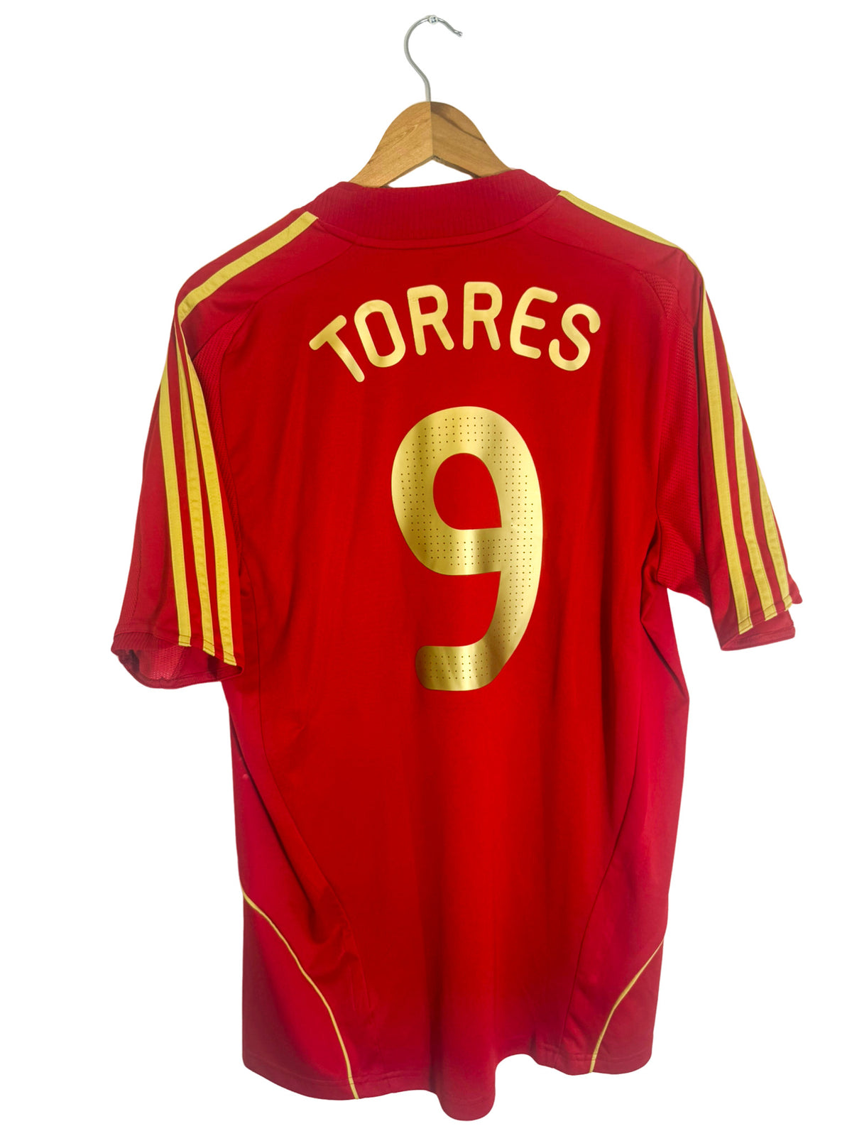 2008 – Maillot Espagne domicile [#9 Torres] – L