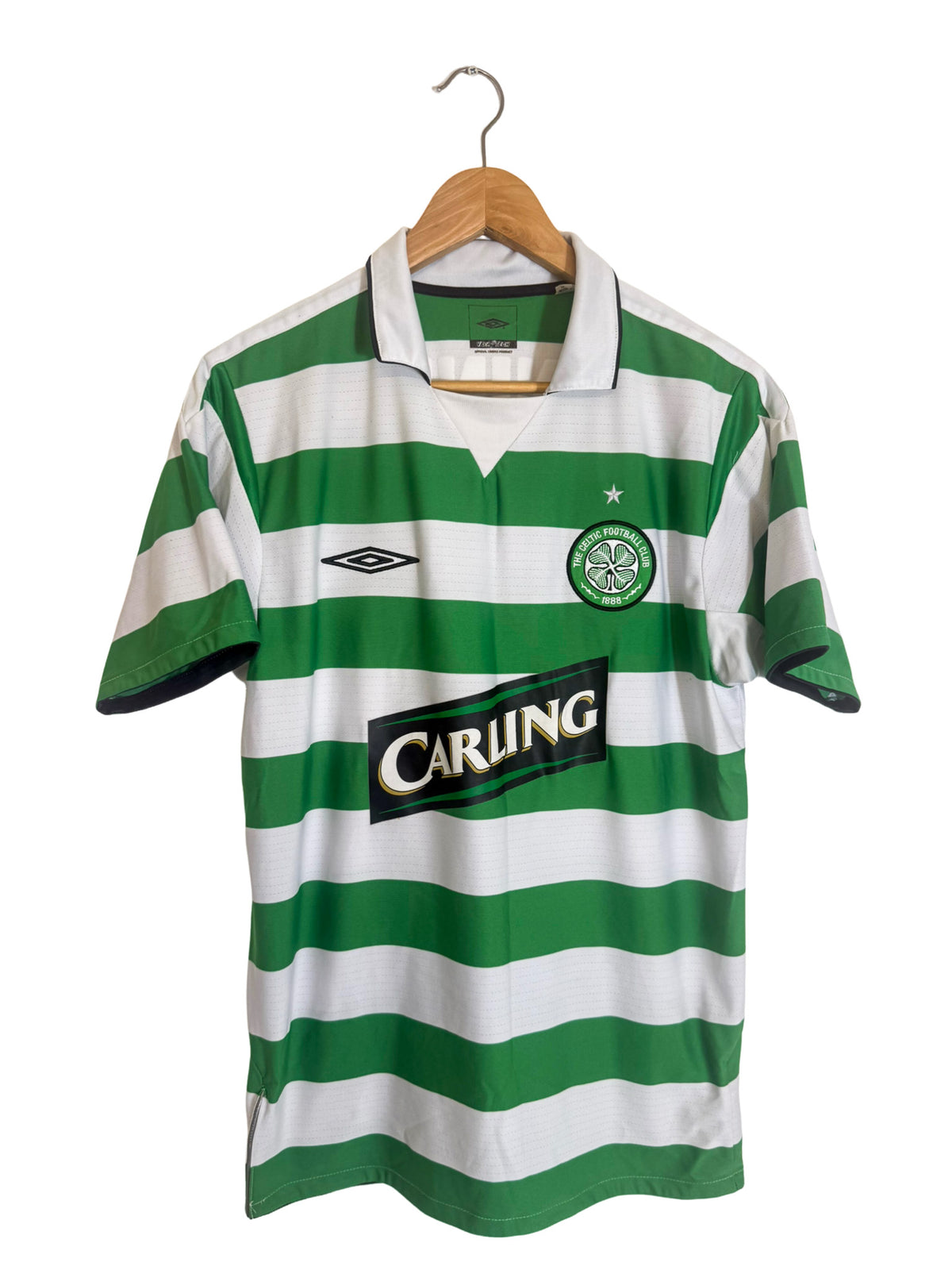 2004/2005 – Maillot Celtic FC domicile [#7 Juninho] – M