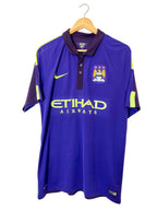 2013/2014 – Maillot Manchester City extérieur [#16 Agüero] - L