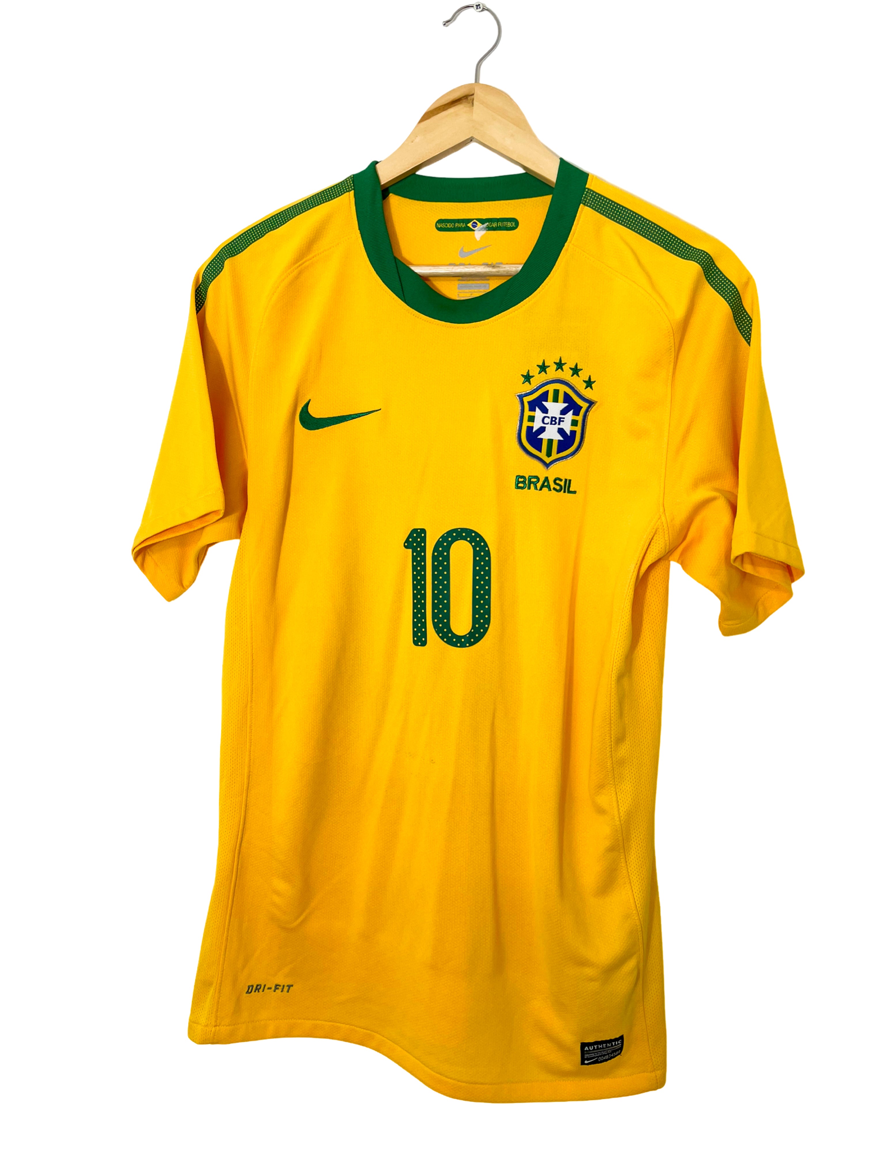 2010 - Maillot Brésil domicile [#10 Kaká] - S