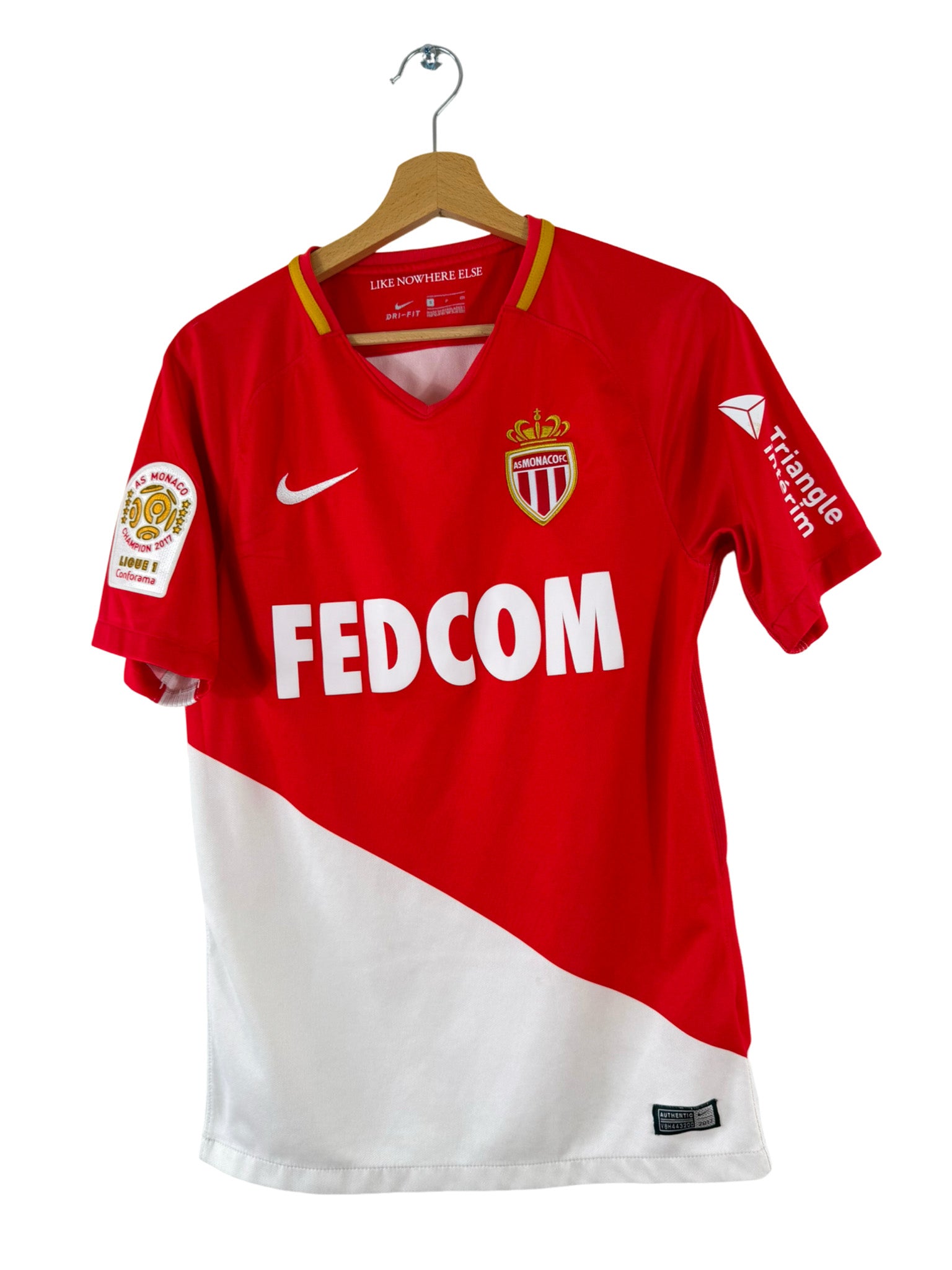2016/2017 - AS Monaco Home Jersey [#10 Mbappé] Nike - S