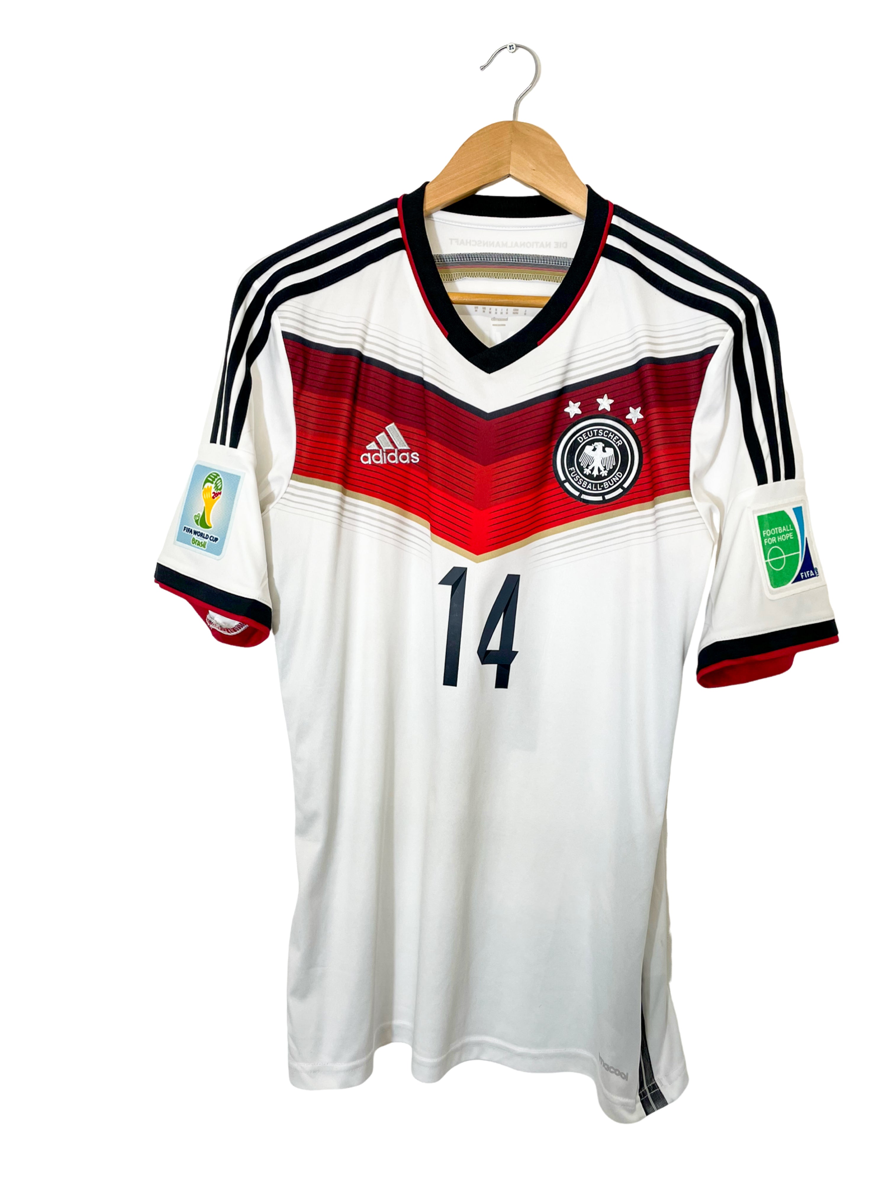 2014 – Maillot Allemagne extérieur [#14 Draxler] Adidas -  M