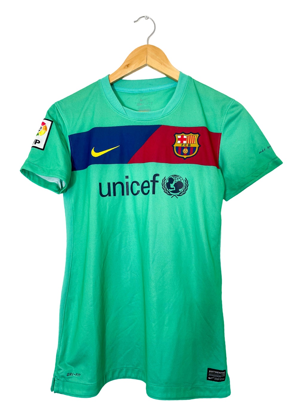 2010/2011 – Maillot FC Barcelona extérieur [#6 Xavi] - 8/10 ans