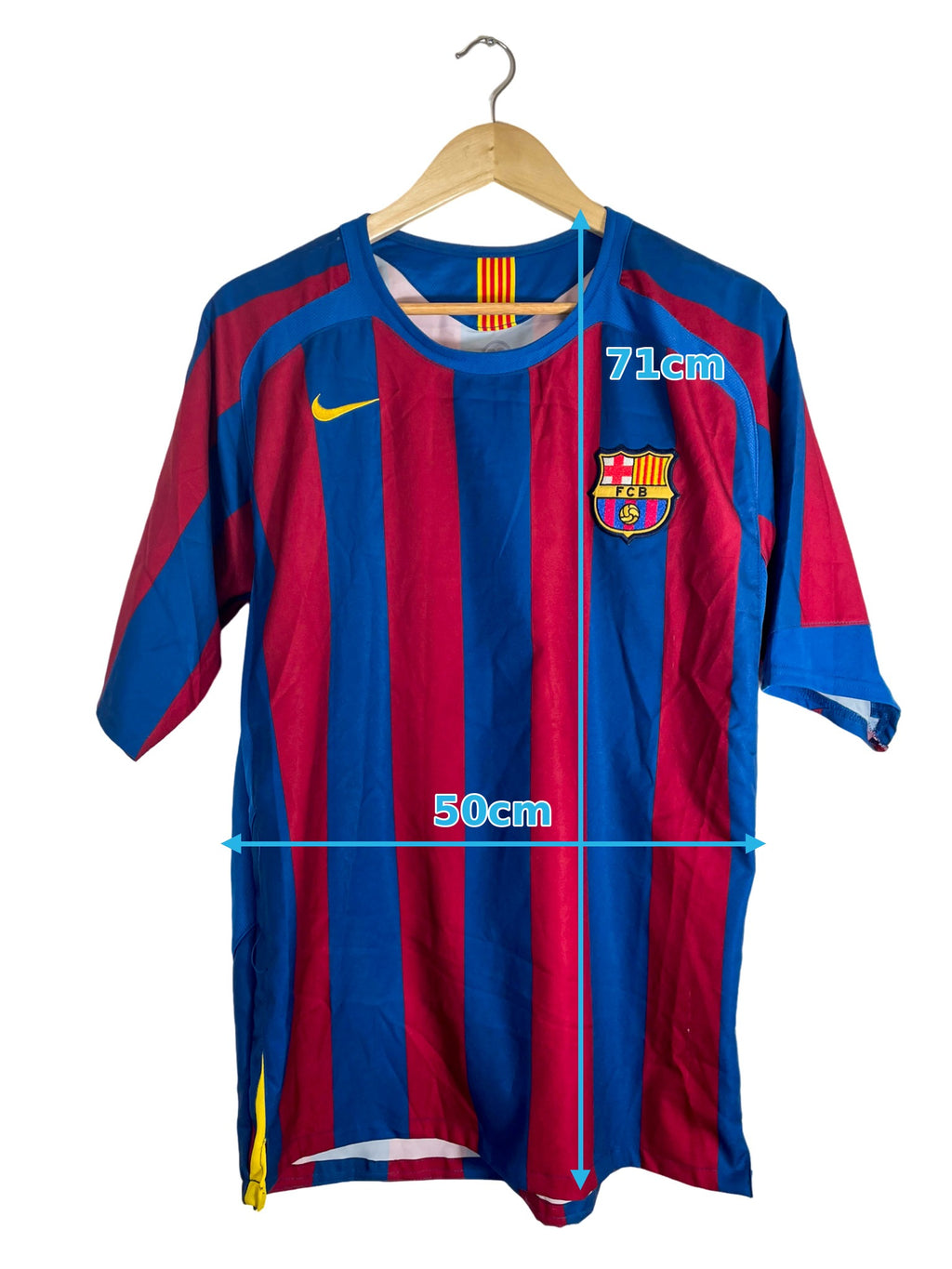 2005/2006 - Maillot FC Barcelone domicile [#10 RONALDINHO] - L