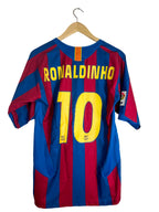 2005/2006 - Maillot FC Barcelone domicile [#10 RONALDINHO] - L