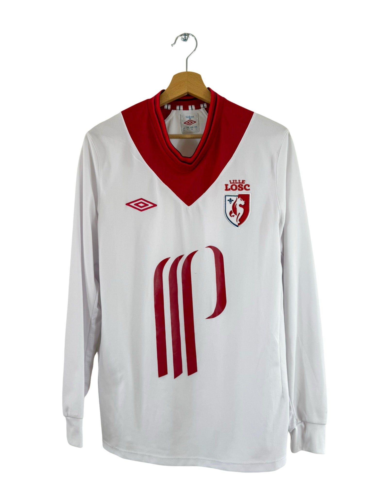 Camiseta visitante Umbro del LOSC Lille 2012/2013 (manga larga) - Talla L