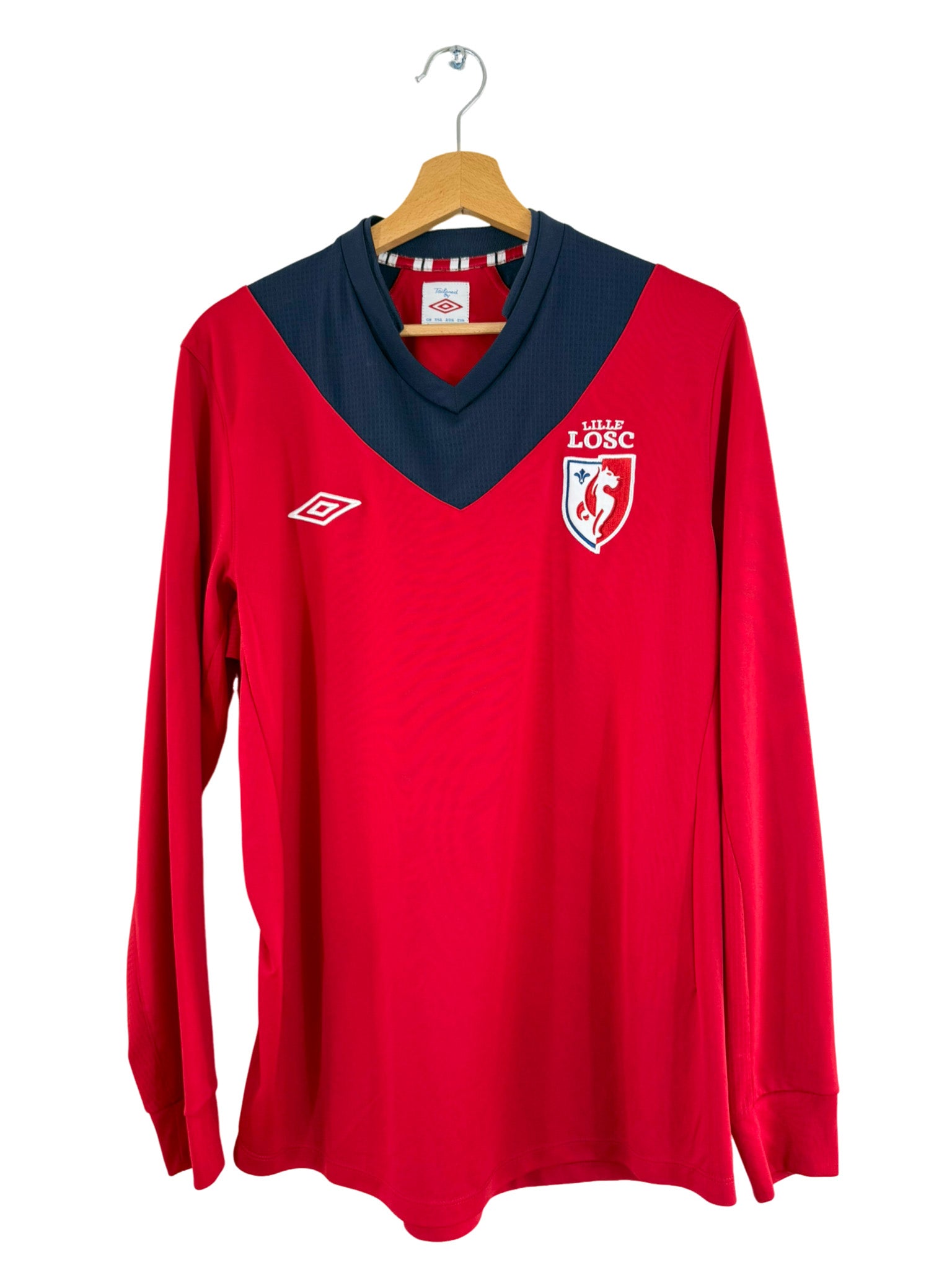 2012/2013 - Camiseta local LOSC Lille Umbro *Mangas largas* - Talla L