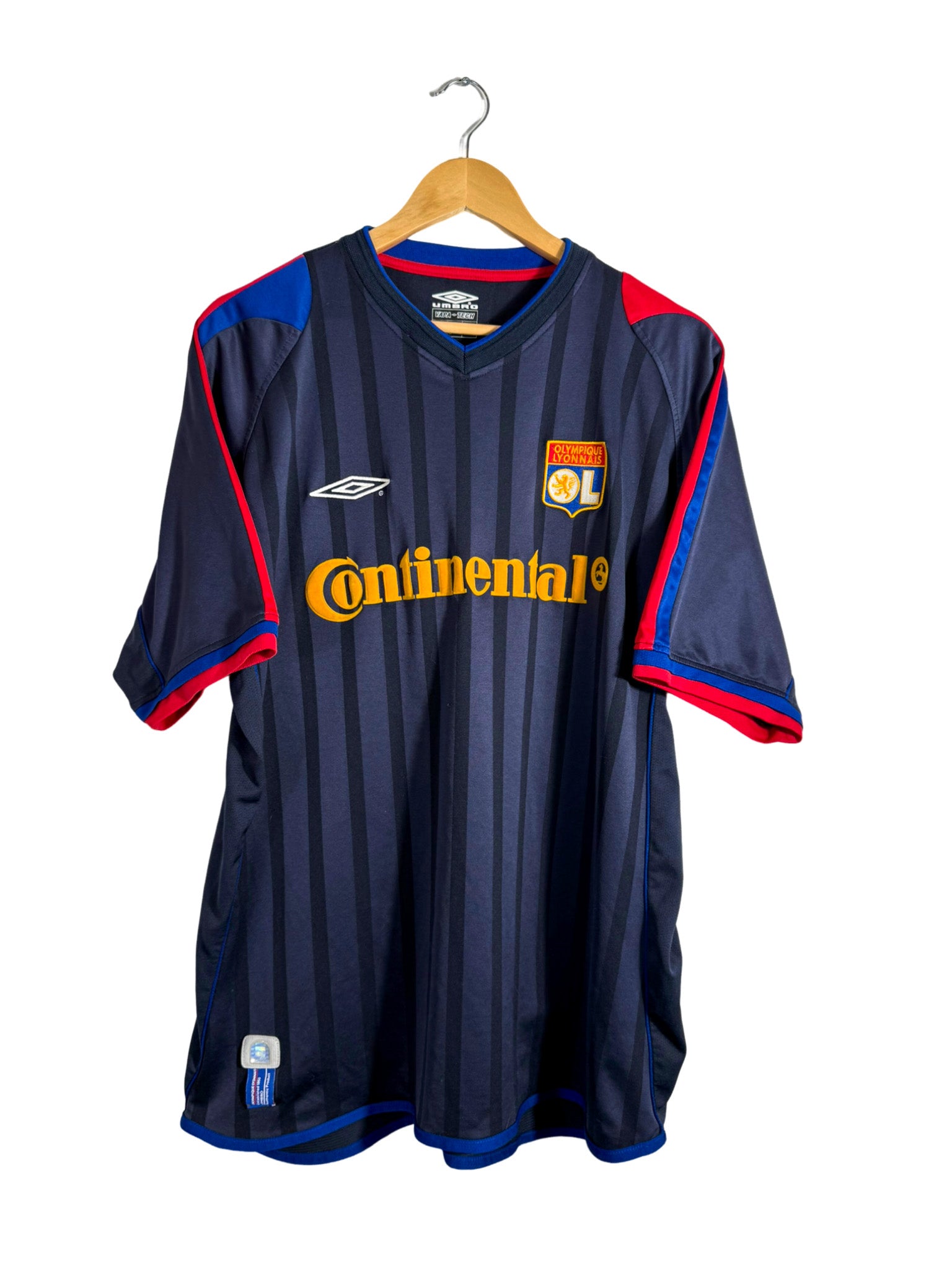 Maillot 2002/2003 Olympique Lyonnais extérieur [#8 Juninho] Umbro - XL