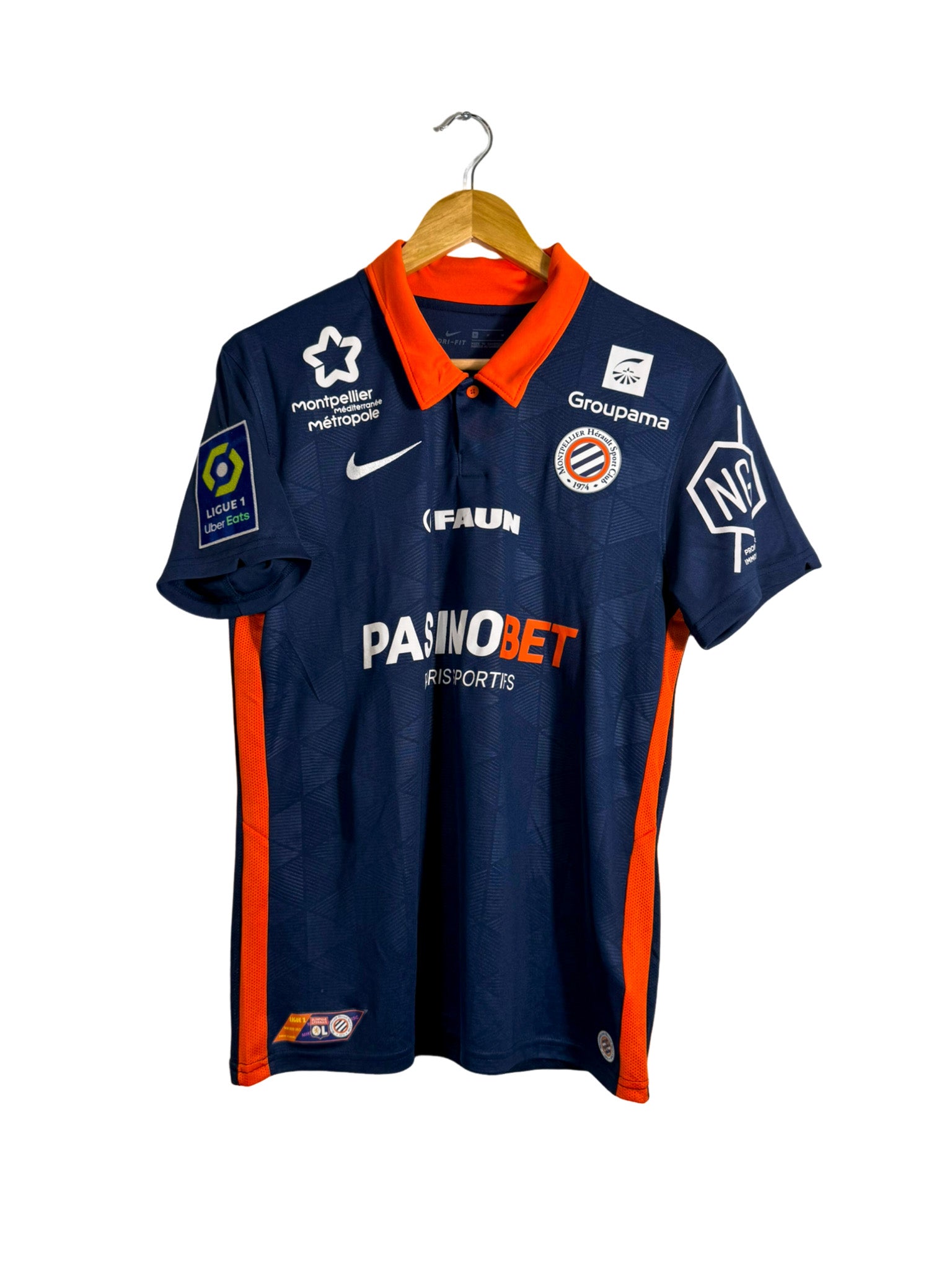 Maillot 2020/2021 Montpellier domicile "match issue" [#31 Cozza] Nike - M
