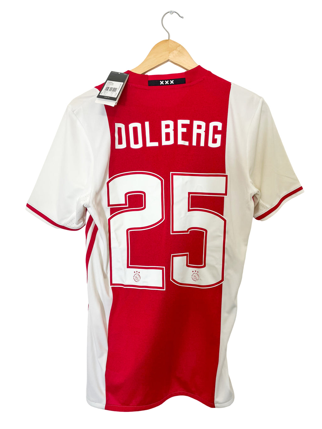 2016/2017 – Maillot AFC Ajax domicile [#25 Dolberg] *neuf avec étiquette* - M