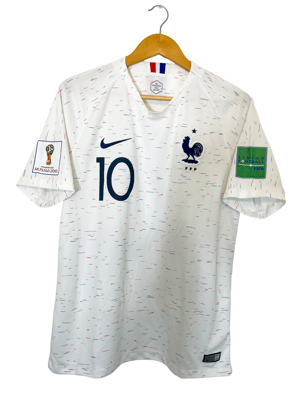 2018 – France National Football Team Away Jersey World Cup [#10 Mbappé] - M