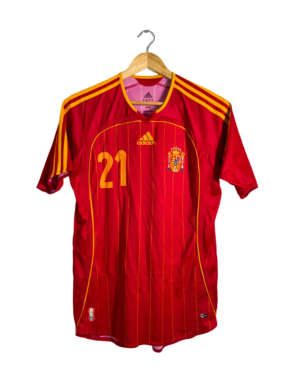 Maillot 2006/2007 Espagne domicile [#21 David Villa] - Taille S