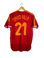 Maillot 2006/2007 Espagne domicile [#21 David Villa] - Taille S