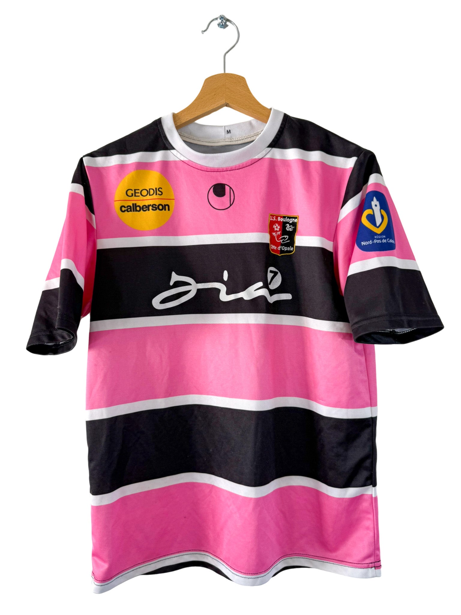 2011/2012 - Camiseta de local del Uhlsport US Boulogne - Talla M