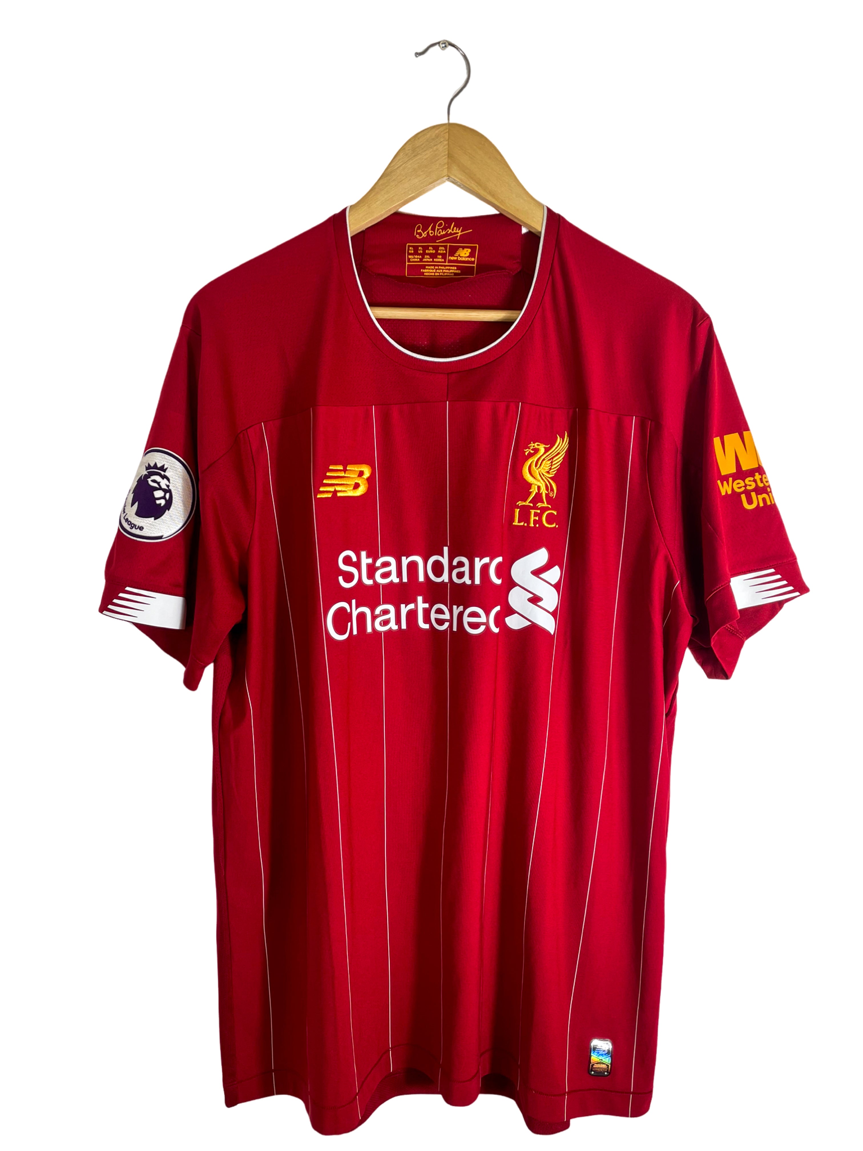 2019/2020 - Liverpool home jersey [#11 M.SALAH] - XL – Vista