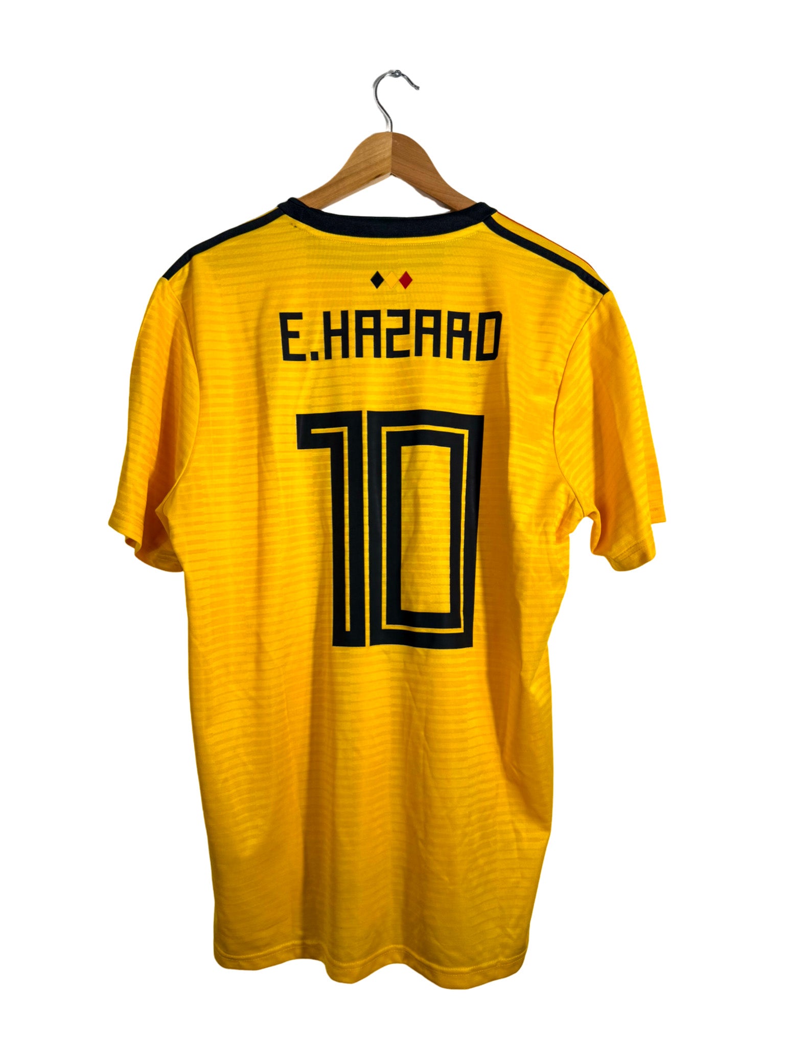 Maillot 2018/2019 Belgique extérieur [#10 Hazard] Adidas - XL
