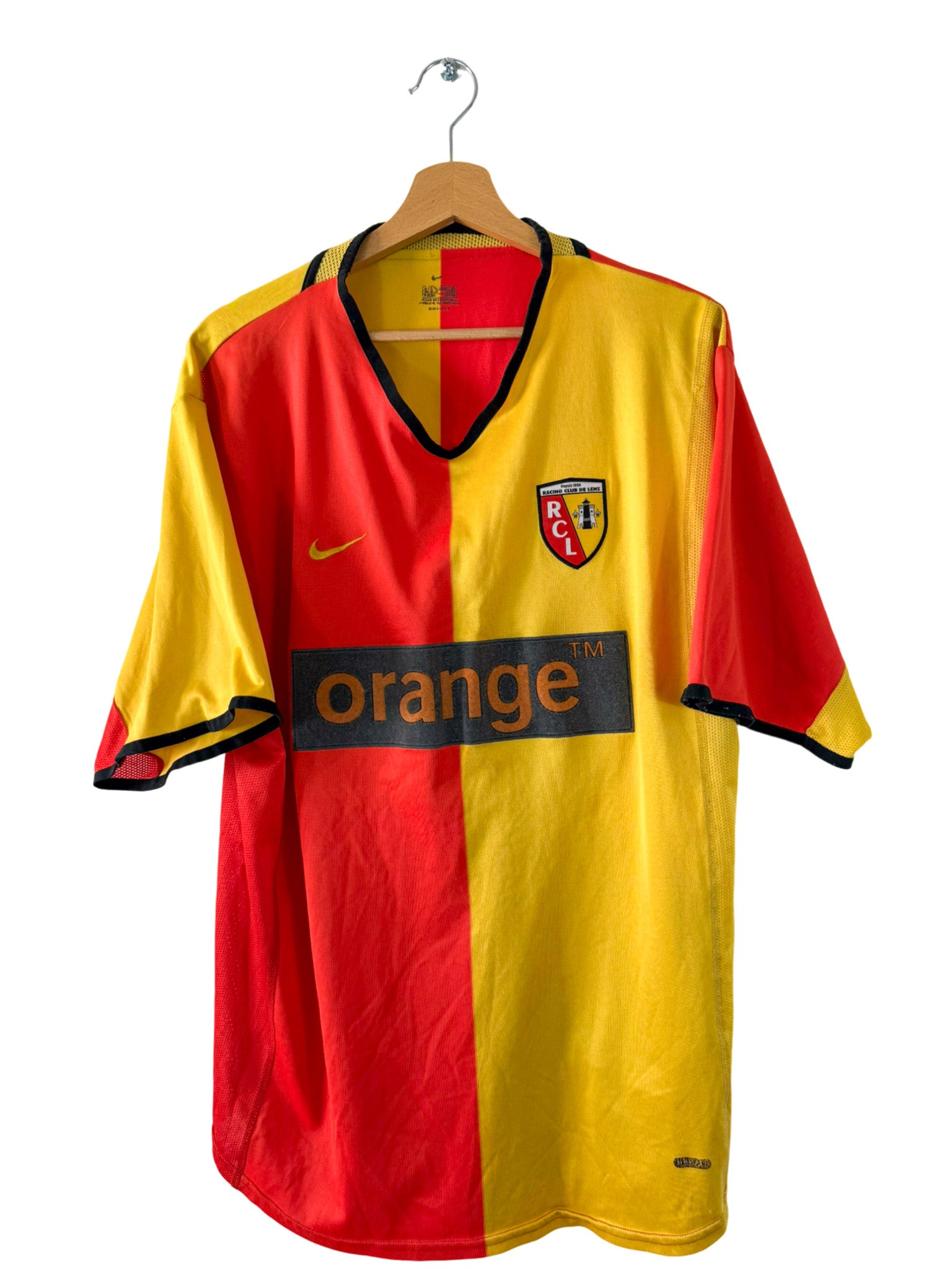 2002/2003 - Camiseta local del RC Lens Nike - Talla L