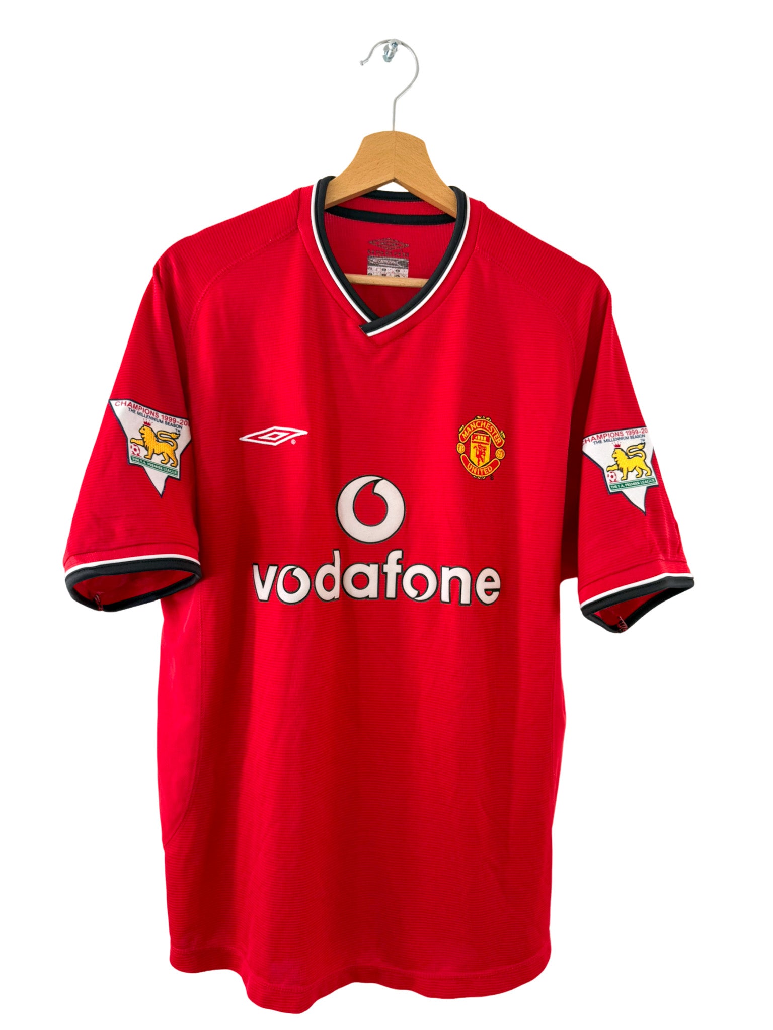 2000/2002 – Maillot Manchester United domicile [#7 Beckham] – M