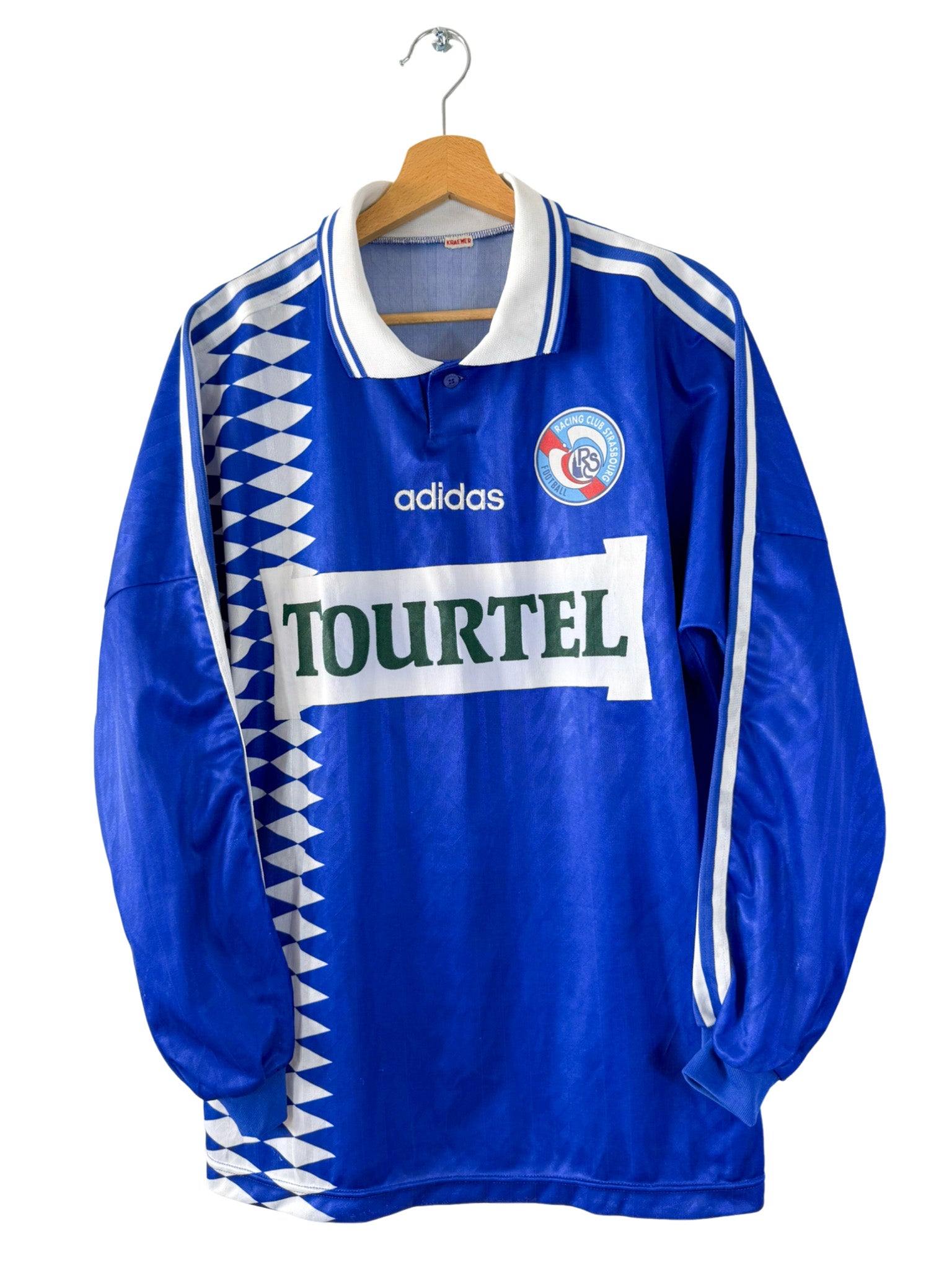 1995/1996 - Maillot RC Strasbourg domicile *Manches Longues* - M