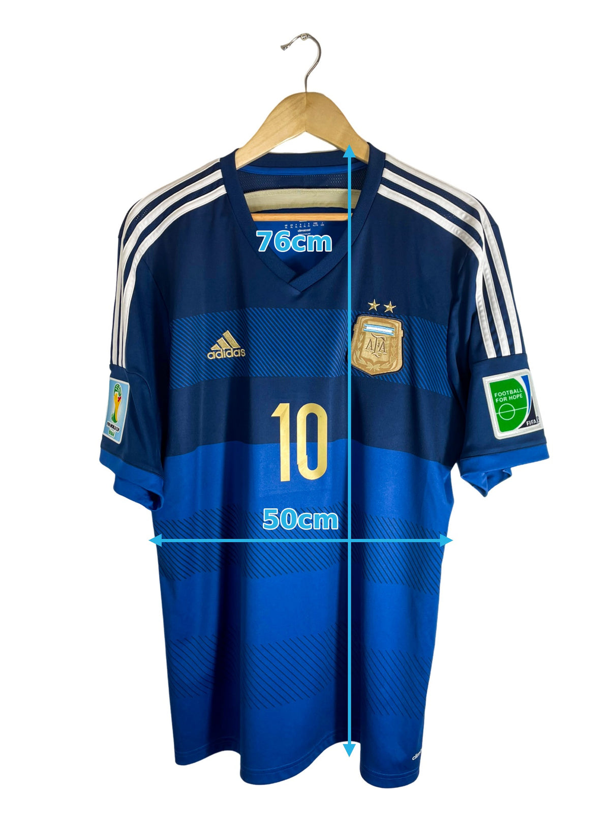 2014 - Maillot Argentine extérieur [#10 MESSI] - XL