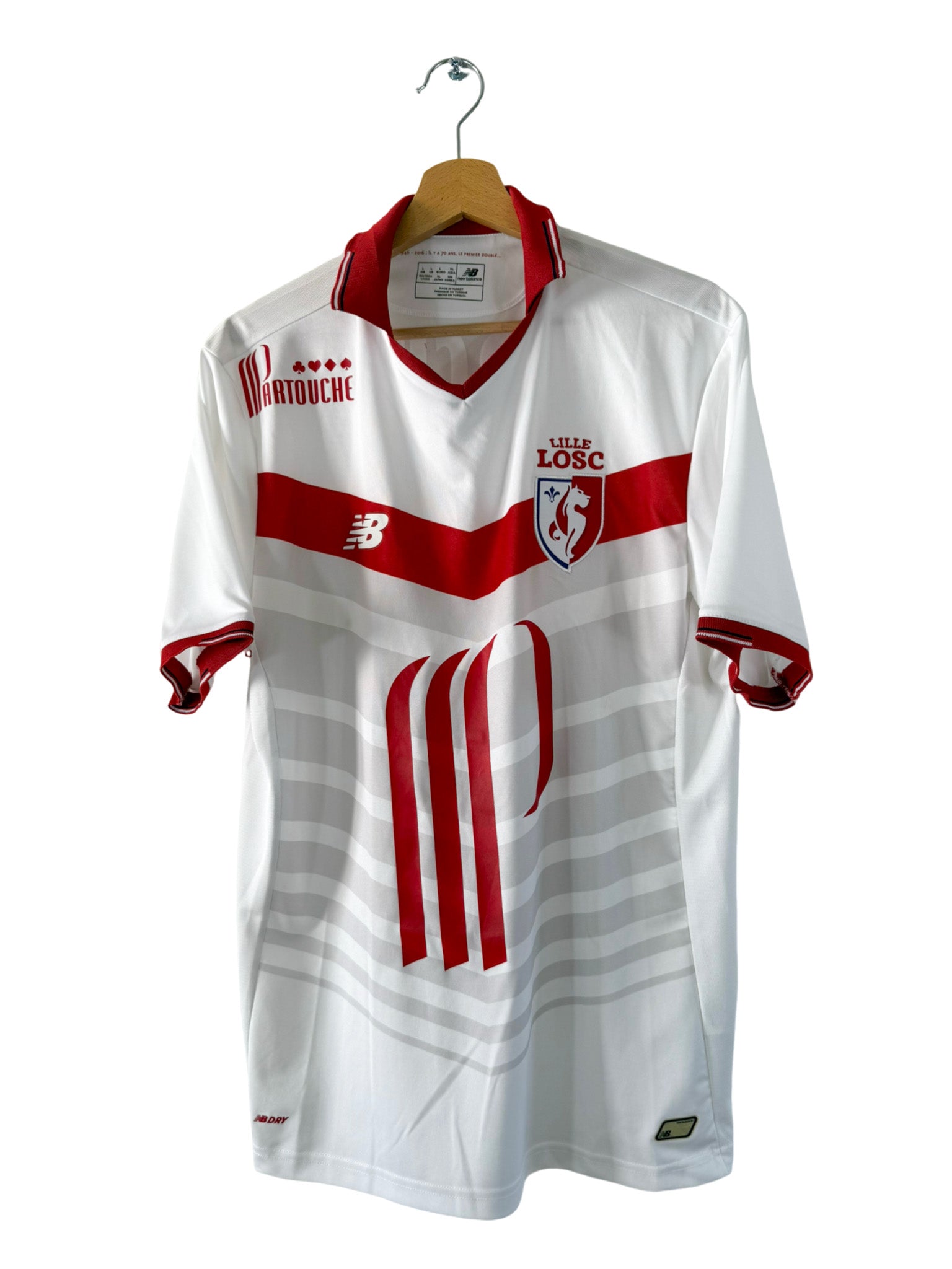 2016/2017 - Camiseta visitante Lille LOSC [#2 Corchia] New Balance - Talla L