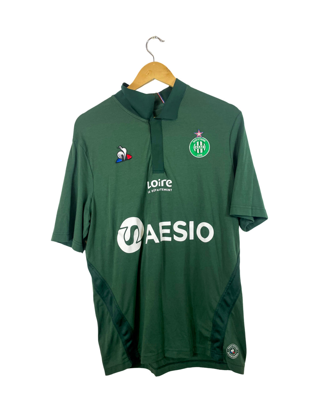 2020/2021 - Camiseta visitante del AS Saint-Étienne Le Coq Sportif - Talla M