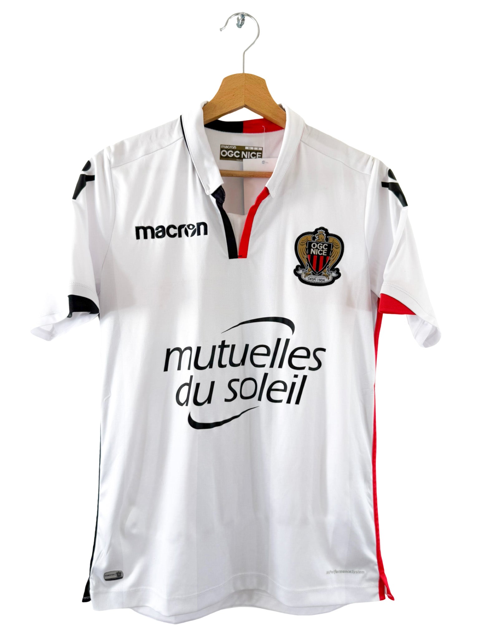 Camiseta de visitante de Macron del OGC Nice 2017/2018 – Talla S