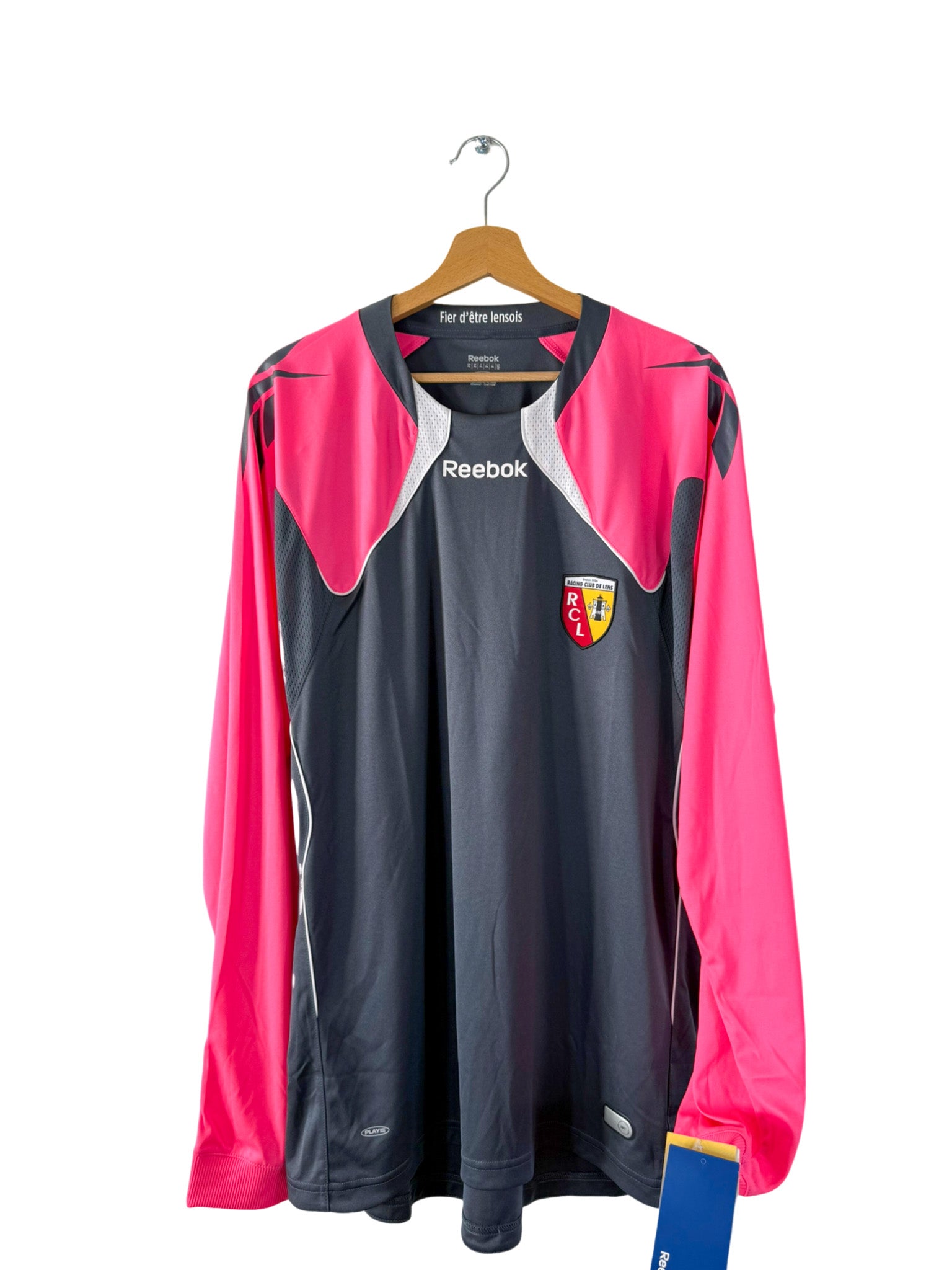 2010/2011 - Camiseta visitante del RC Lens [#14 Varane] Reebok *Nueva* - Talla XL