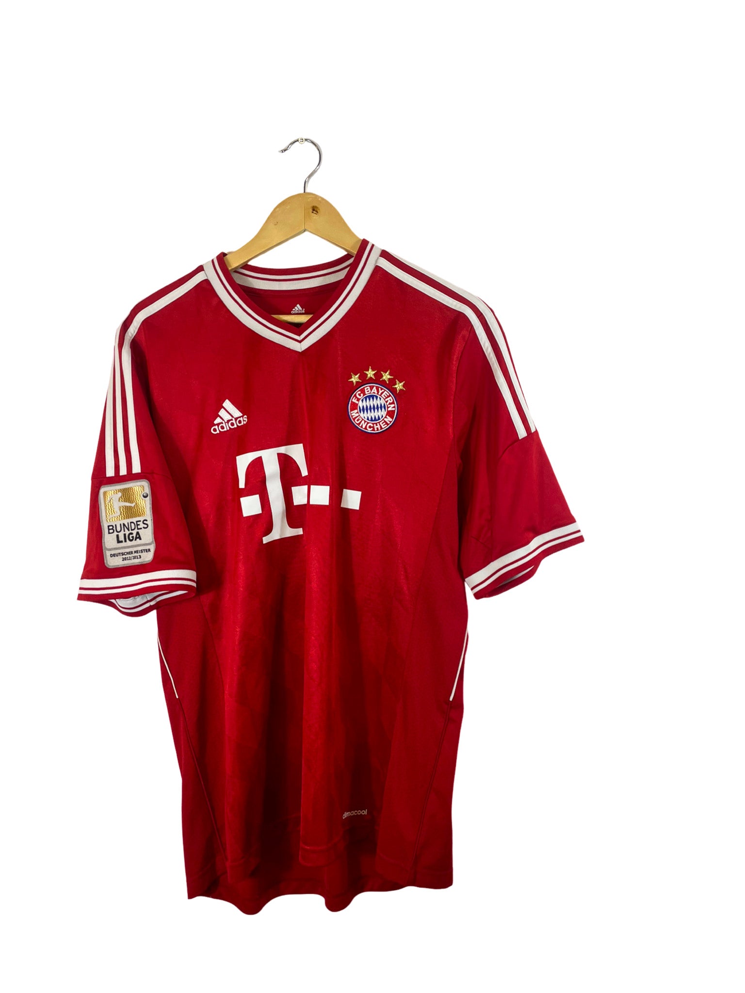 2013/2014 – Maillot Bayern Munich domicile [#4 Dante] Adidas – L