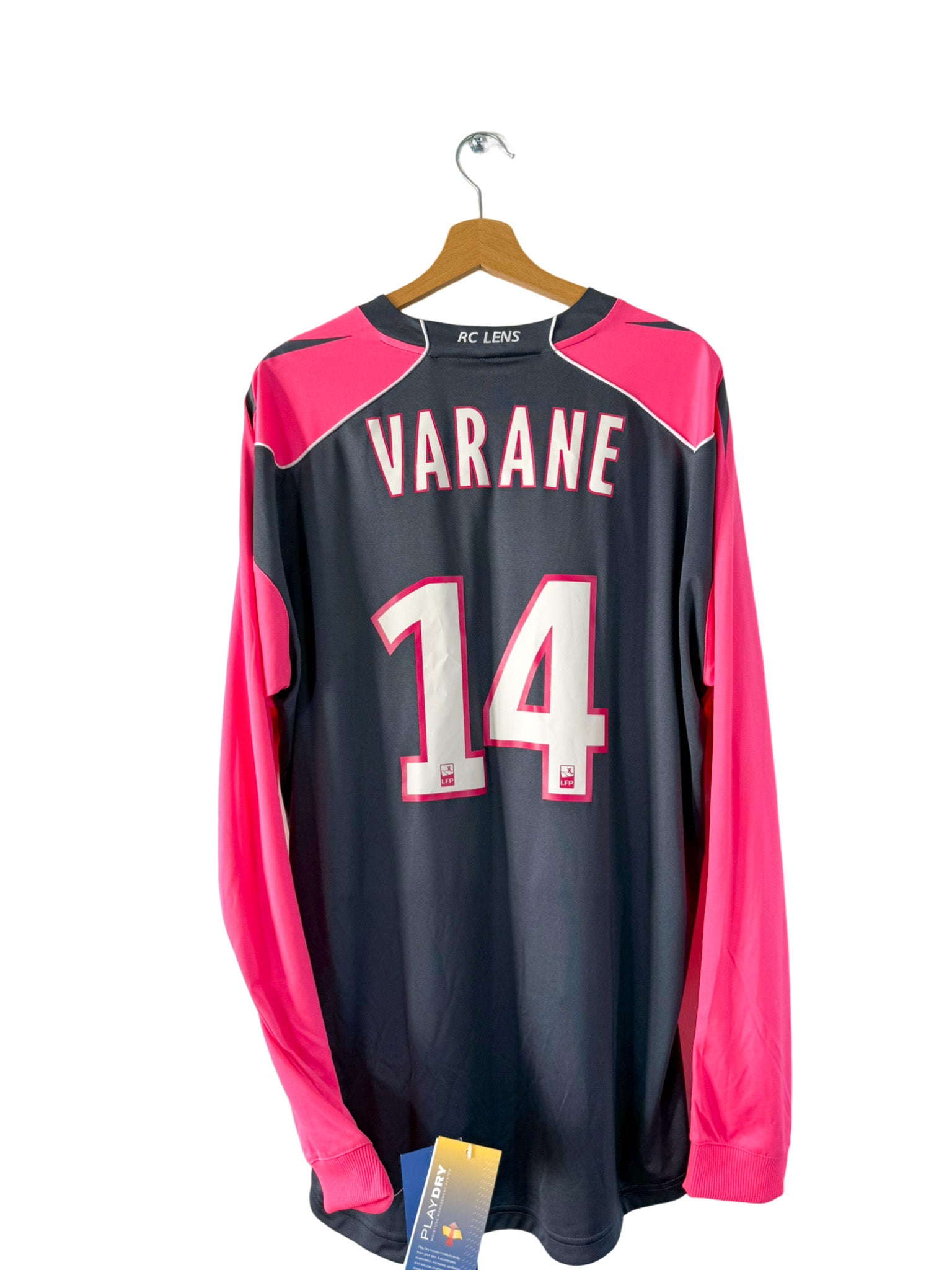 2010/2011 - Camiseta visitante del RC Lens [#14 Varane] Reebok *Nueva* - Talla XL